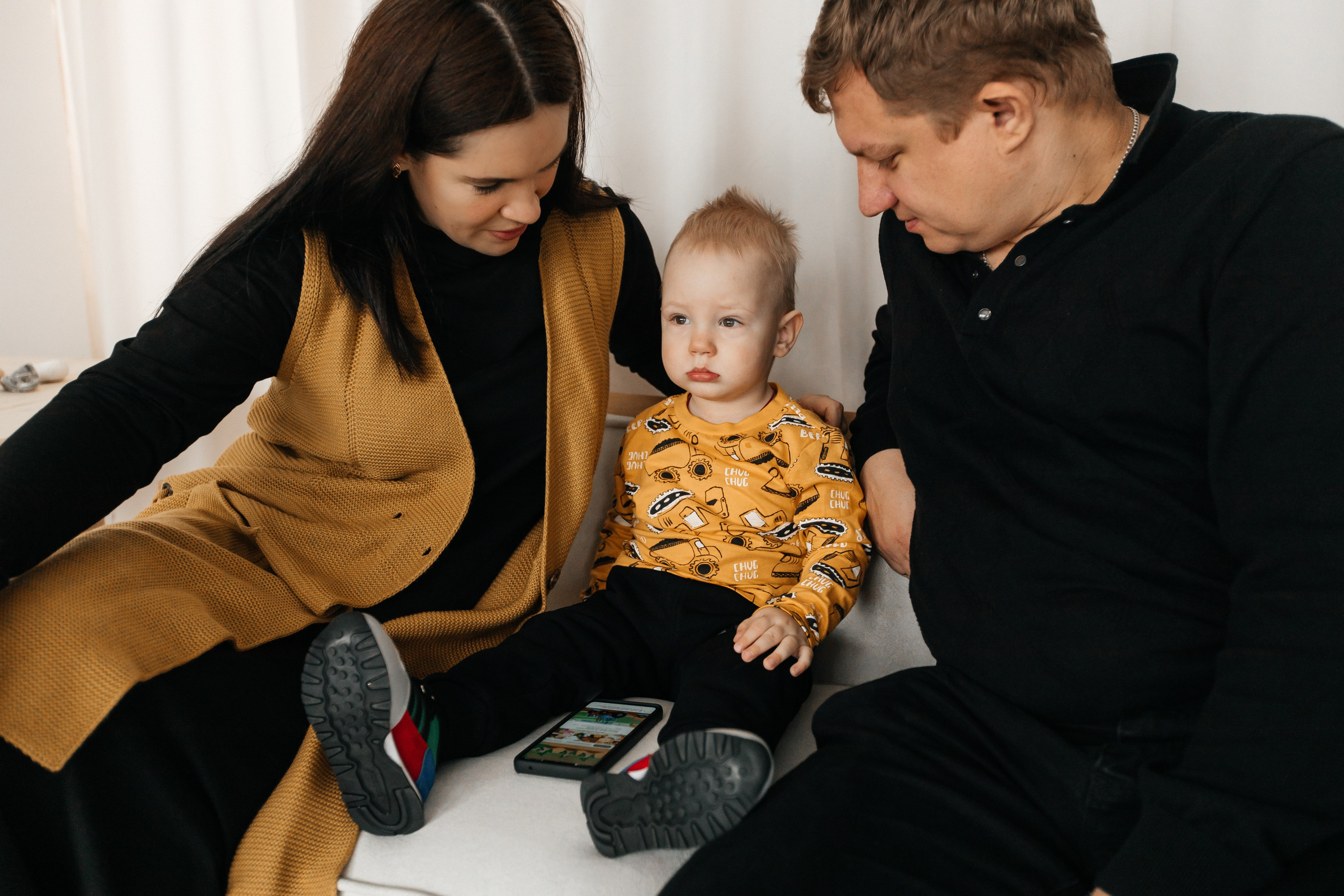 Алина, Игорь и Дема. Фотограф Таганрог Любимая Надя