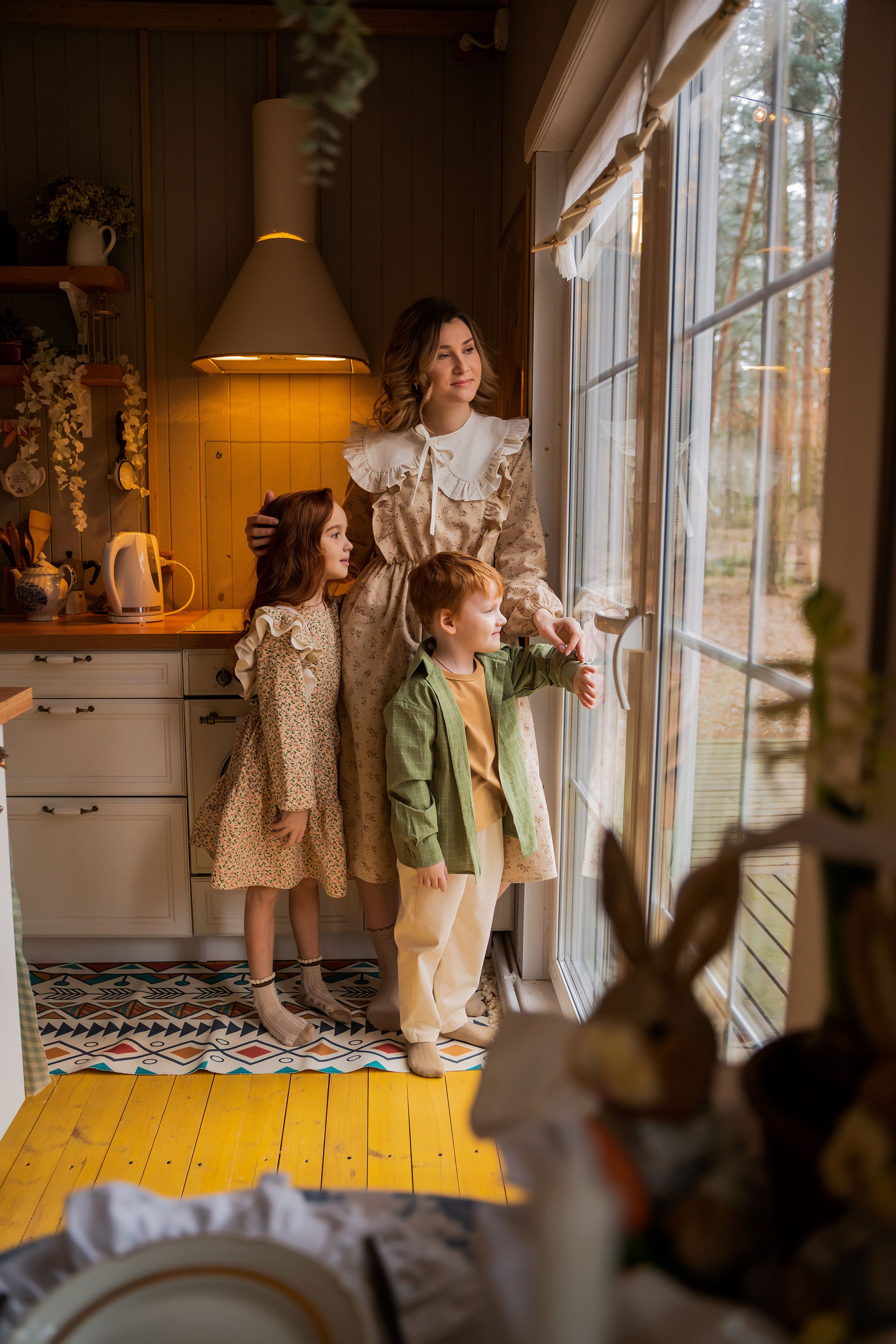 Маша и детки. Фотограф Мария Орлова