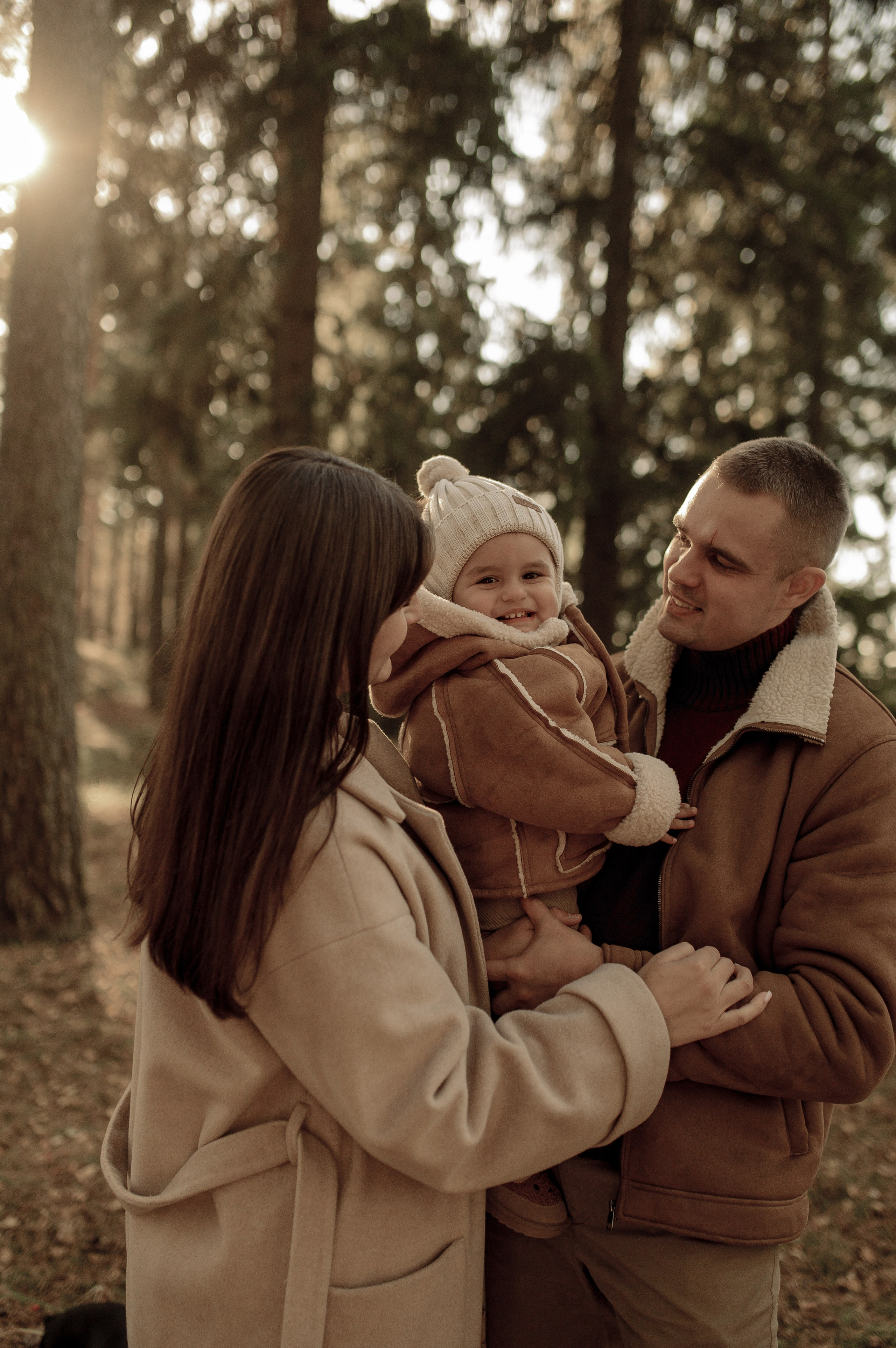 Осенним днем в теплых объятиях. Фотограф Мария Стрелкова