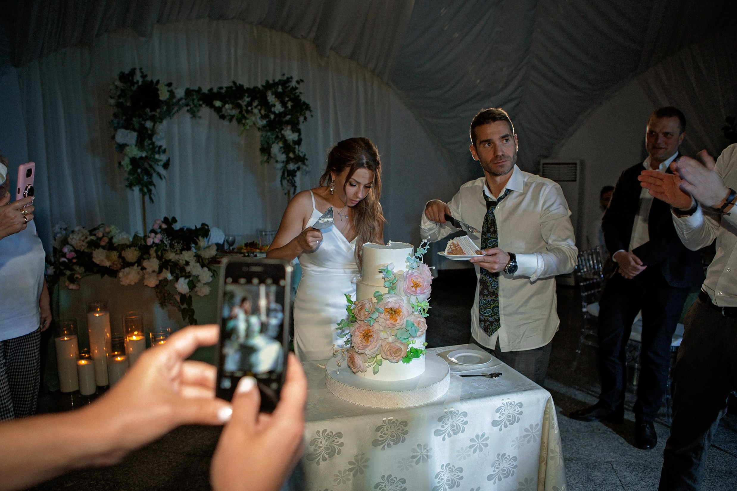 Свадьба с гостями. Свадебный и портретный фотограф Москва