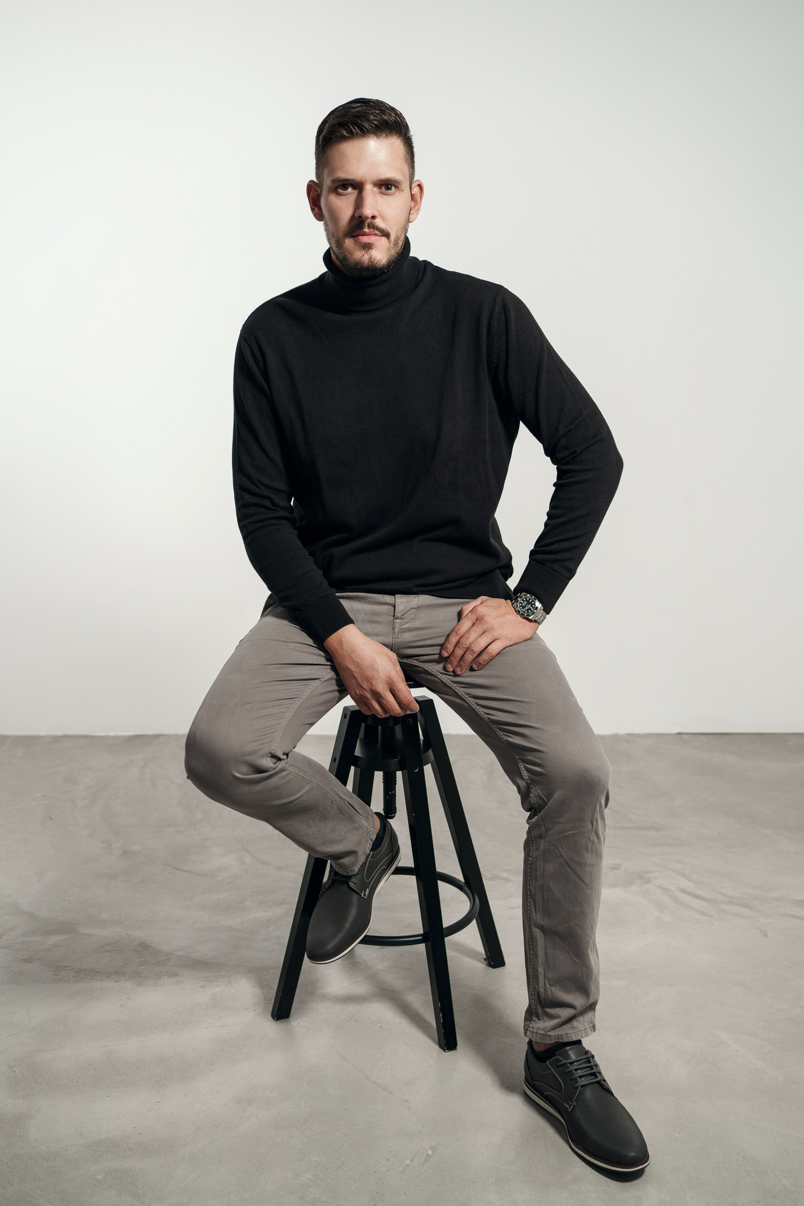 Мужской портрет. Фотограф Иван Петров