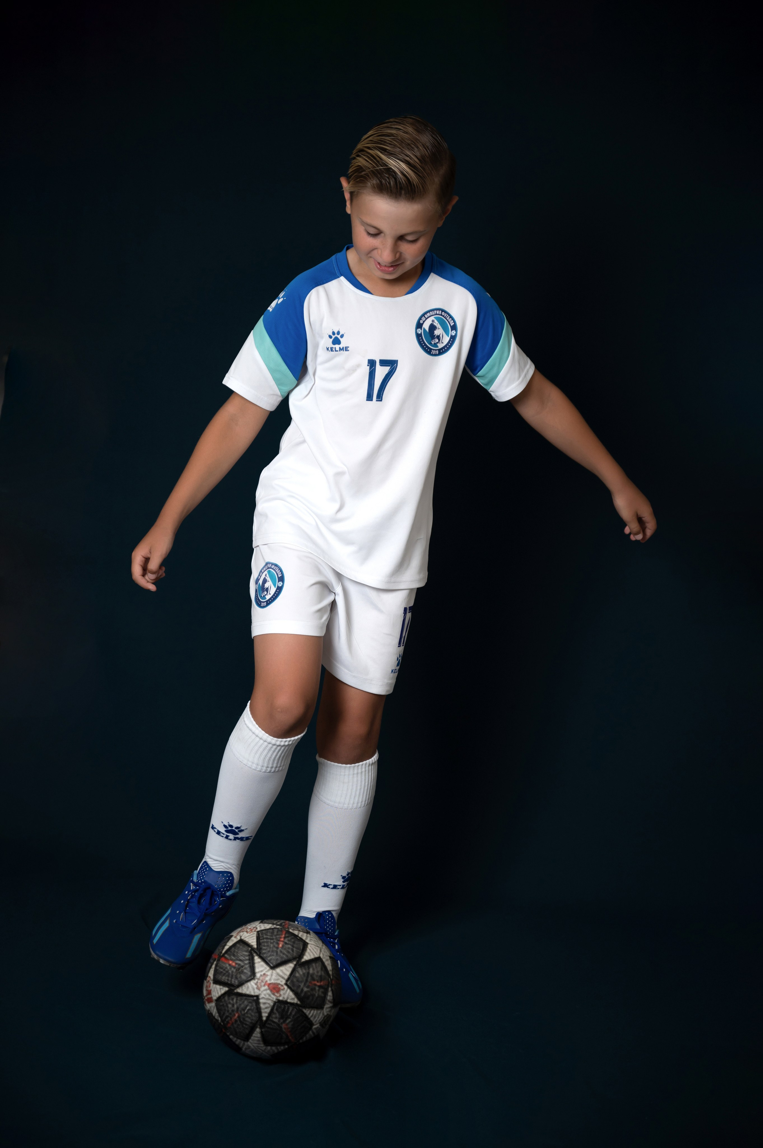 Фотосессия для юного футболиста в Ростове-на-Дону. Школьный и семейный фотограф в Ростове-на-Дону