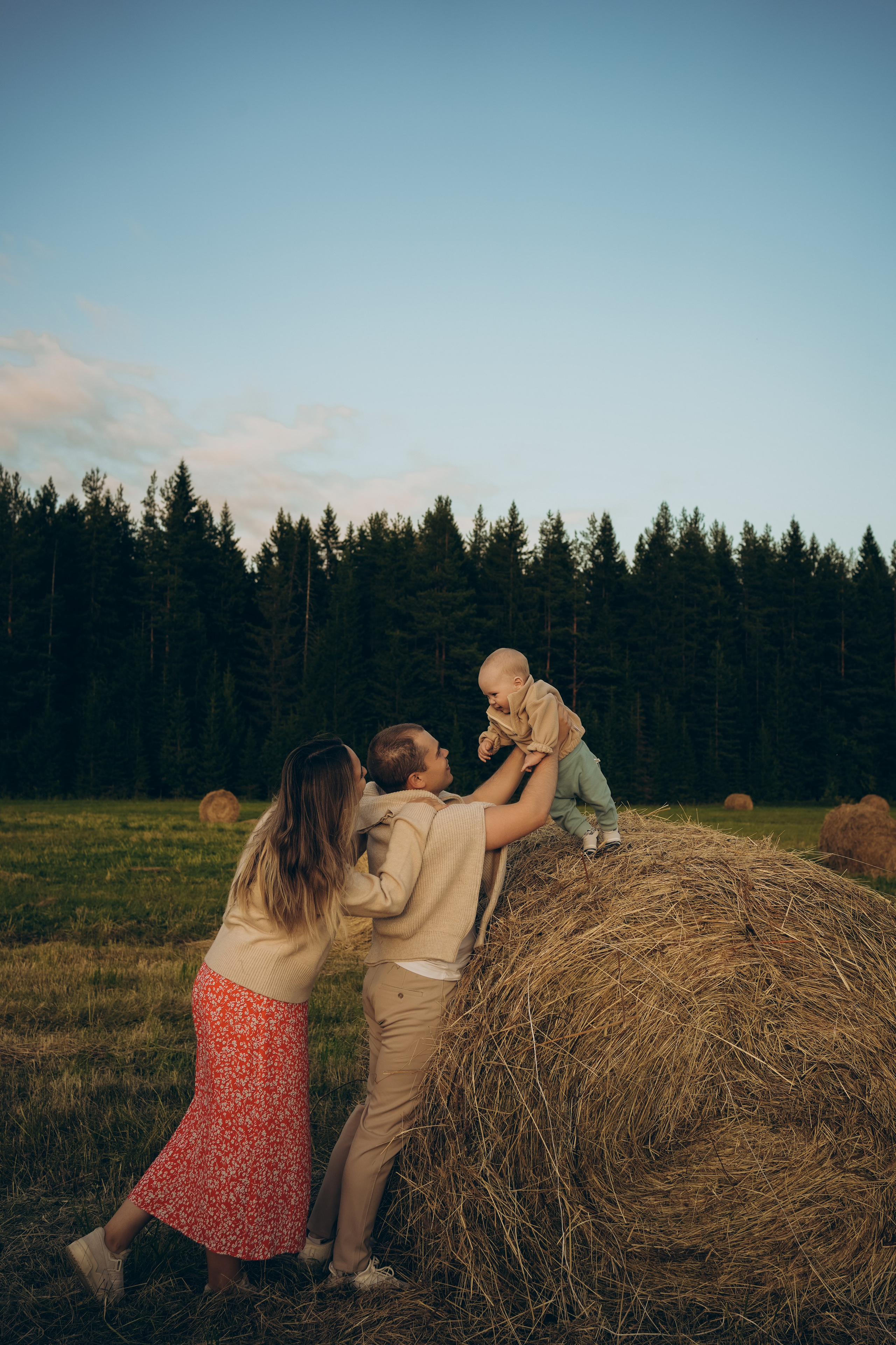 Евгений, Дарья и Атремка. Семейный и детский фотограф Плесецк, Мирный Марина Забабурина