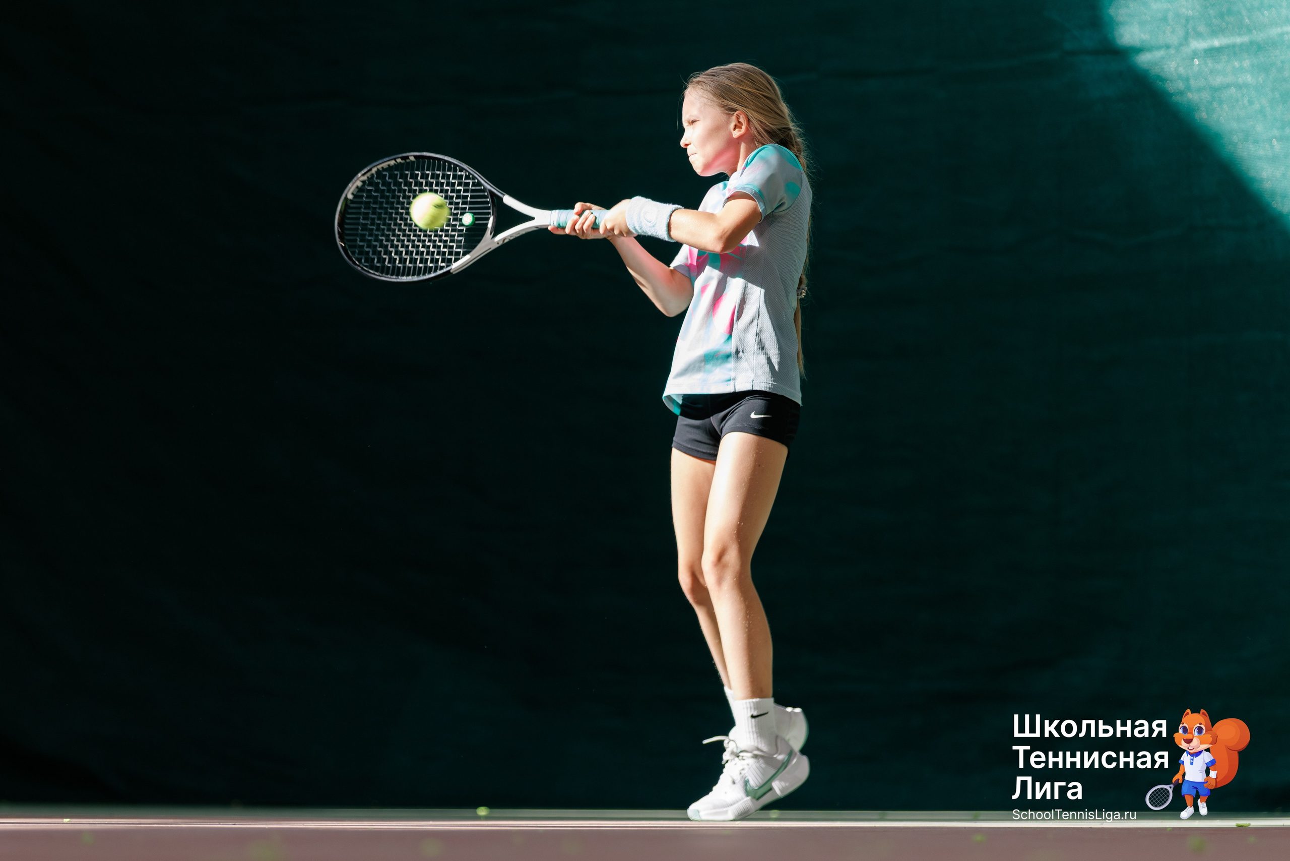 Школьная теннисная лига / Олимпиец. Спортивный фотограф Алексей Соломин