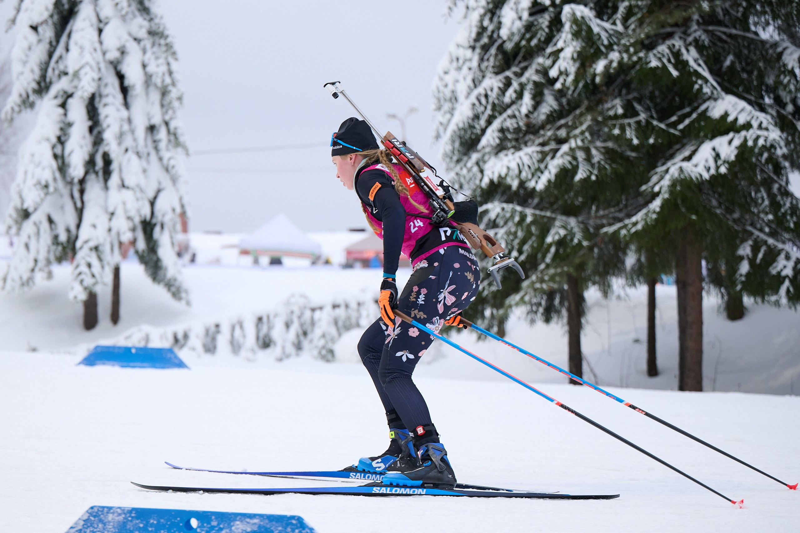 Биатлон. Чемпионат России — 2024/2025, 3-й этап, Ижевск. Ижевская винтовка. Спортивный репортажный фотограф в Ижевске Сергей Мерзляков