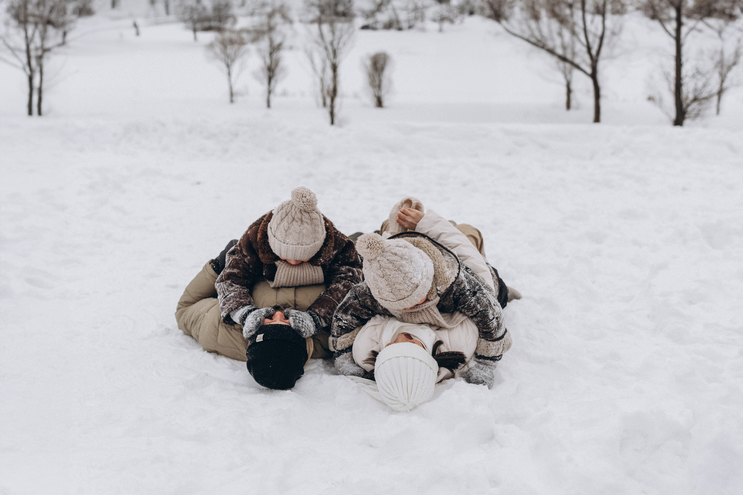 Зимняя семейная фотосессия. Детский, семейный и ньюборн фотограф в Москве Юлия Шуарт
