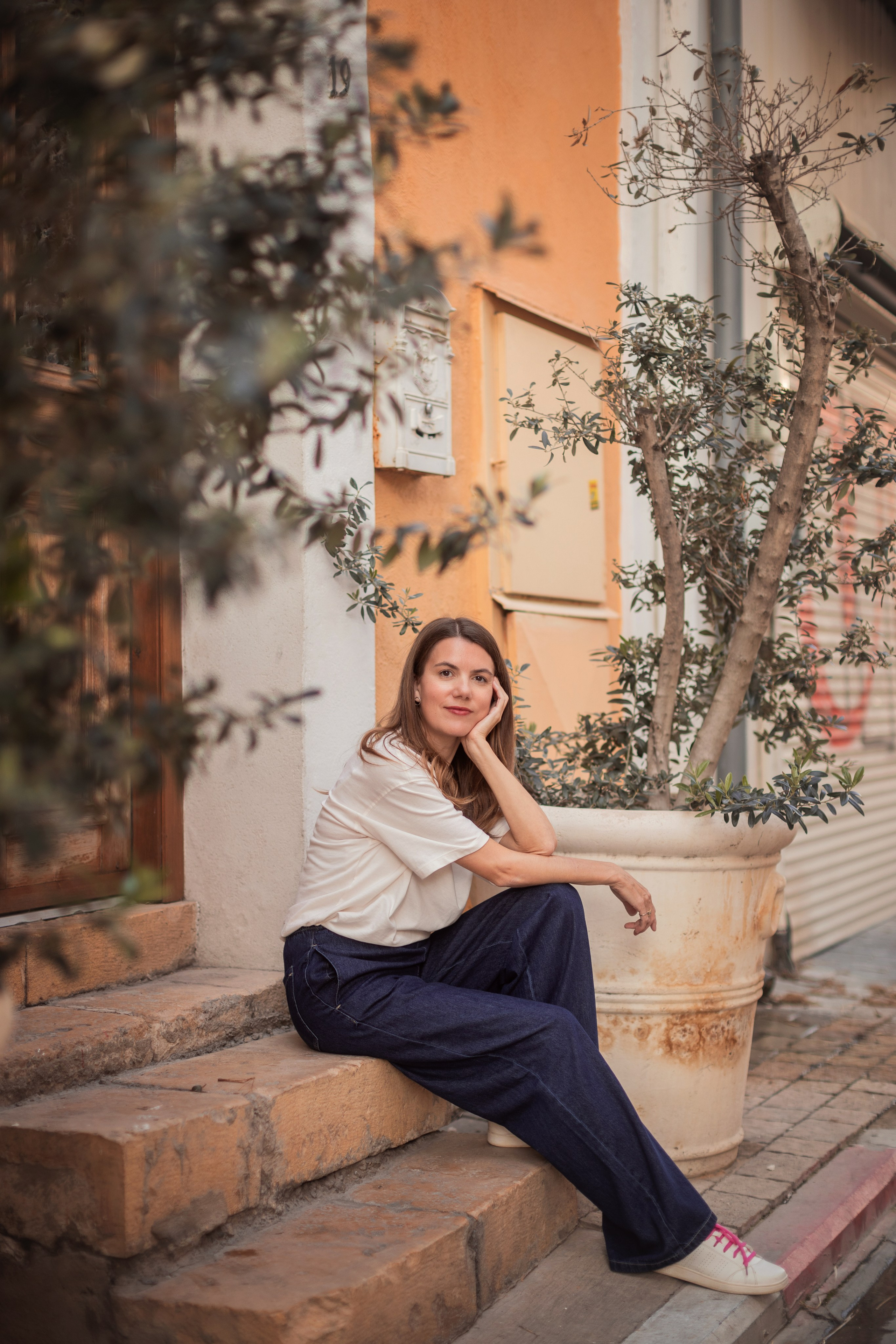 Прогулка по Тель-Авиву. צלם ואמן ילדים ומשפחה