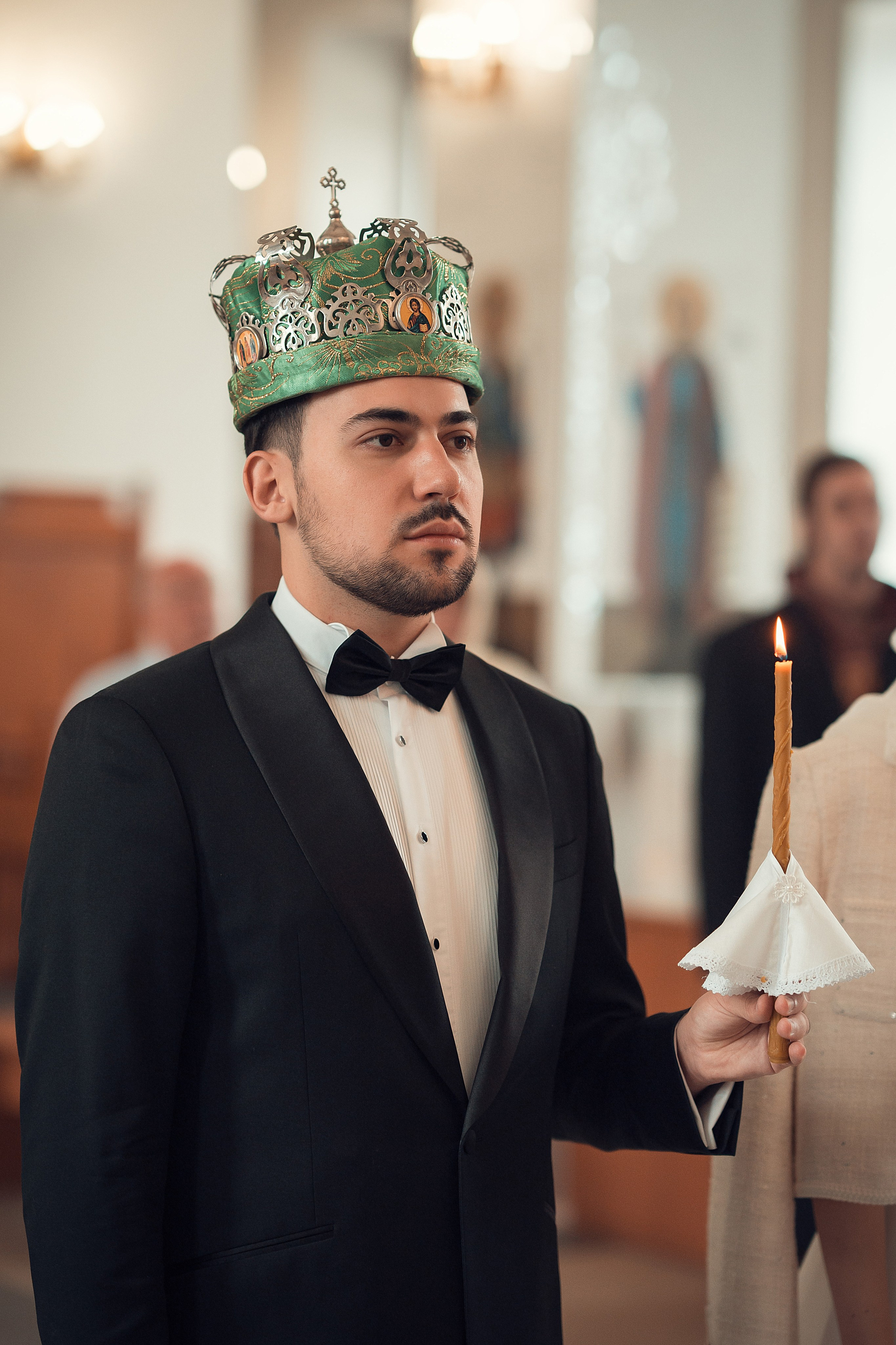 Таинство Венчания Ивана и Полины Храм Феодора Тирона. Фотограф на Крещение и Венчание в Красноярске Рамазанова Юлия