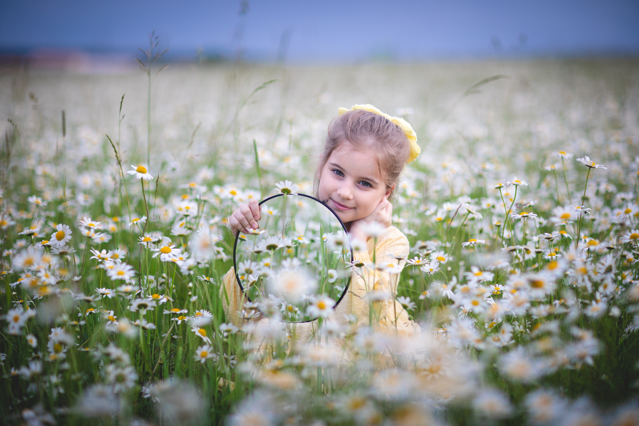 Ромашки 🤍🤍🤍. Семейный фотограф в Москве Анастасия Гурьянова