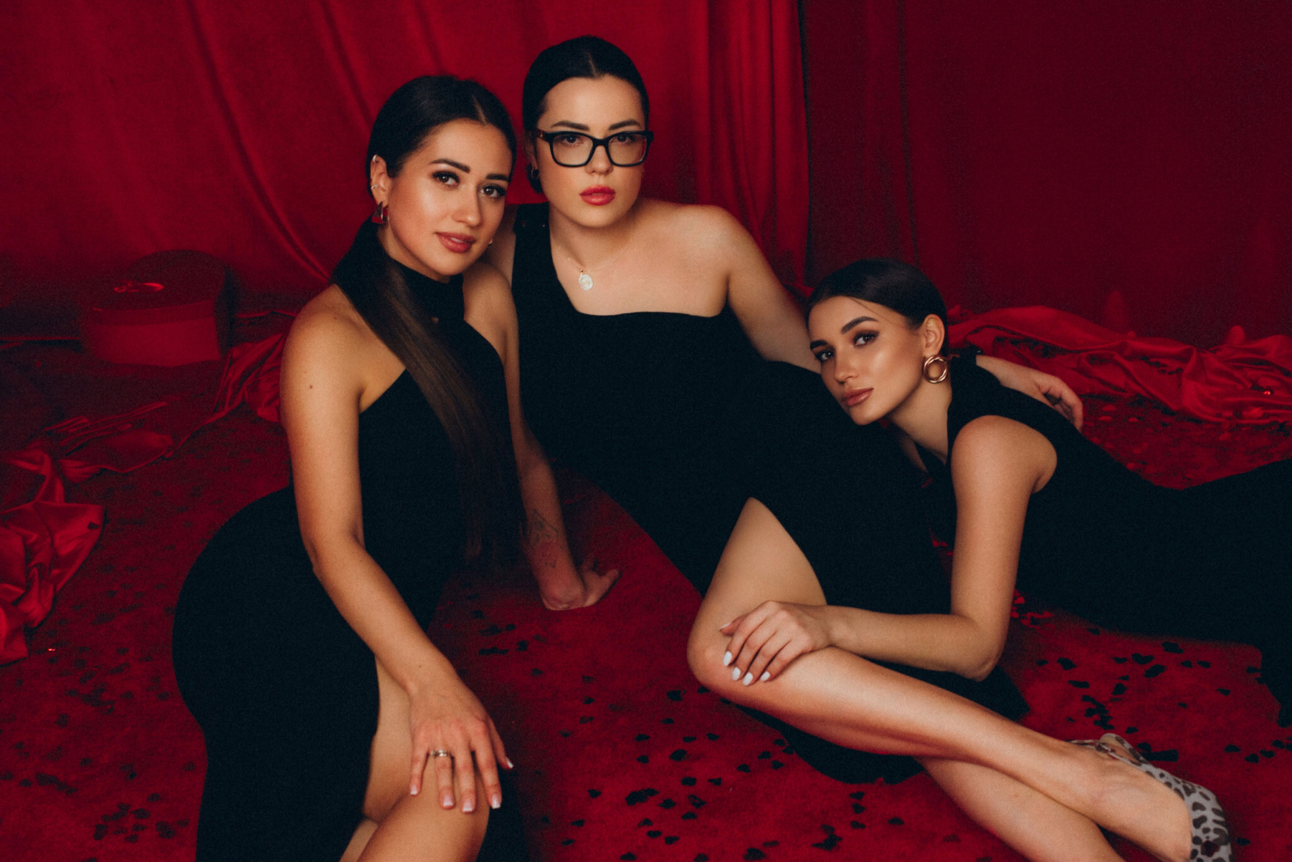 Аня, Настя и Дарьяна. Фотограф в Москве Ангелина Ким