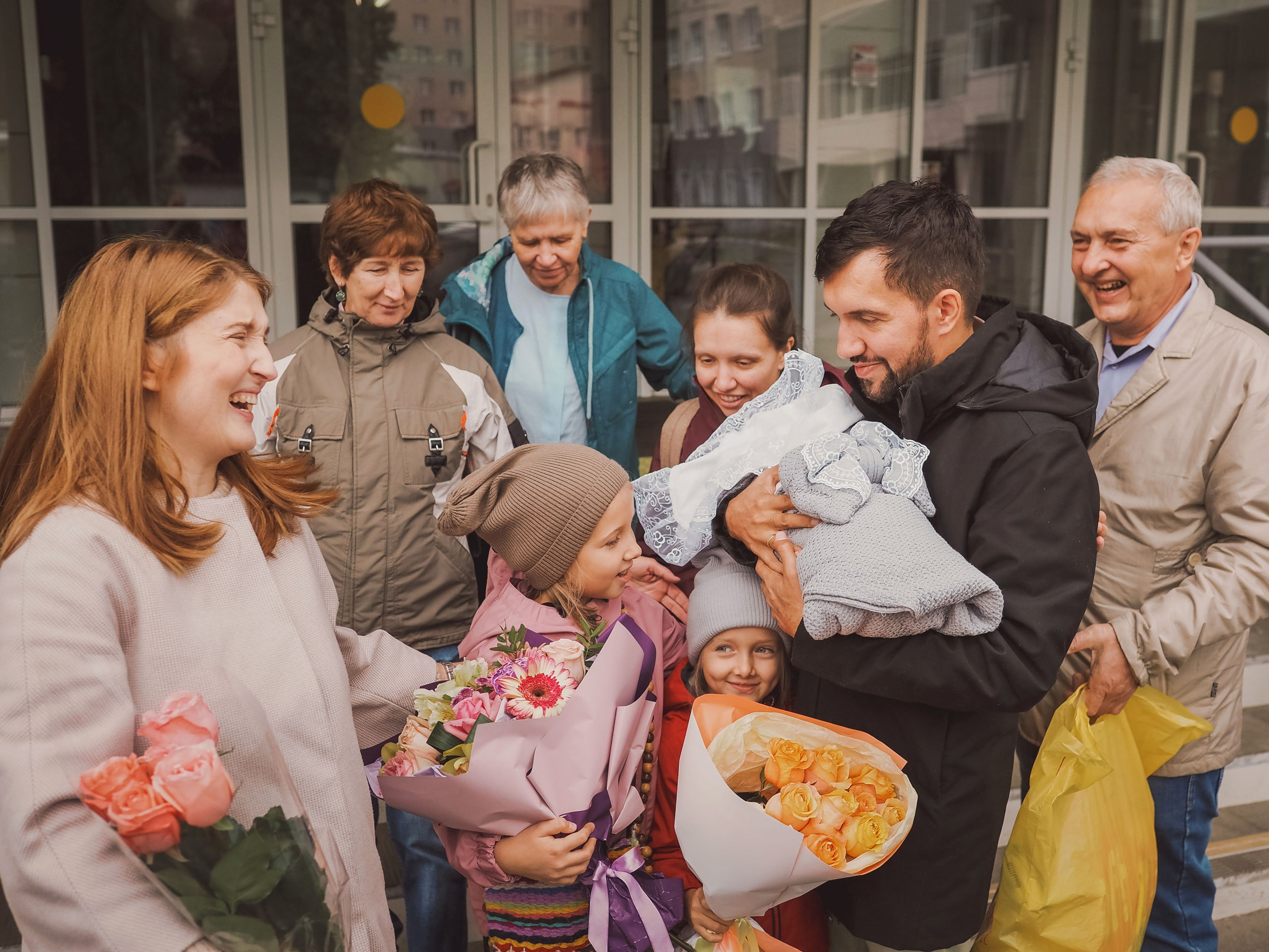 Выписка из роддома. Семейный фотограф Ольга Барабанова