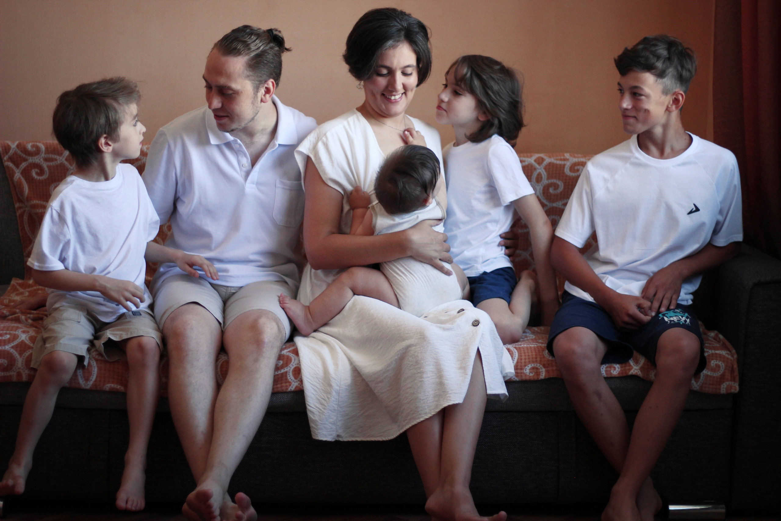 Семья Юлии и Михаила. Детский и семейный фотограф в Челябинске Логинова Валерия