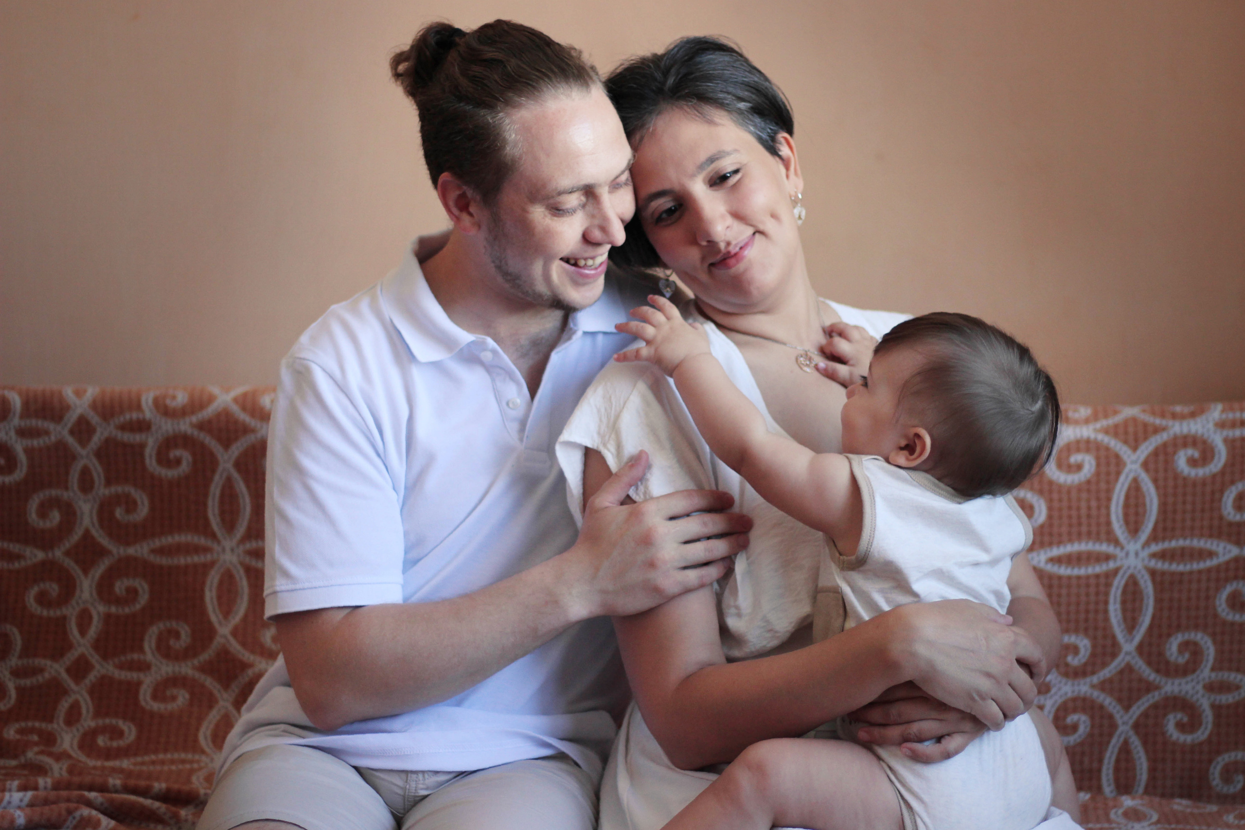 Семья Юлии и Михаила. Детский и семейный фотограф в Челябинске Логинова Валерия