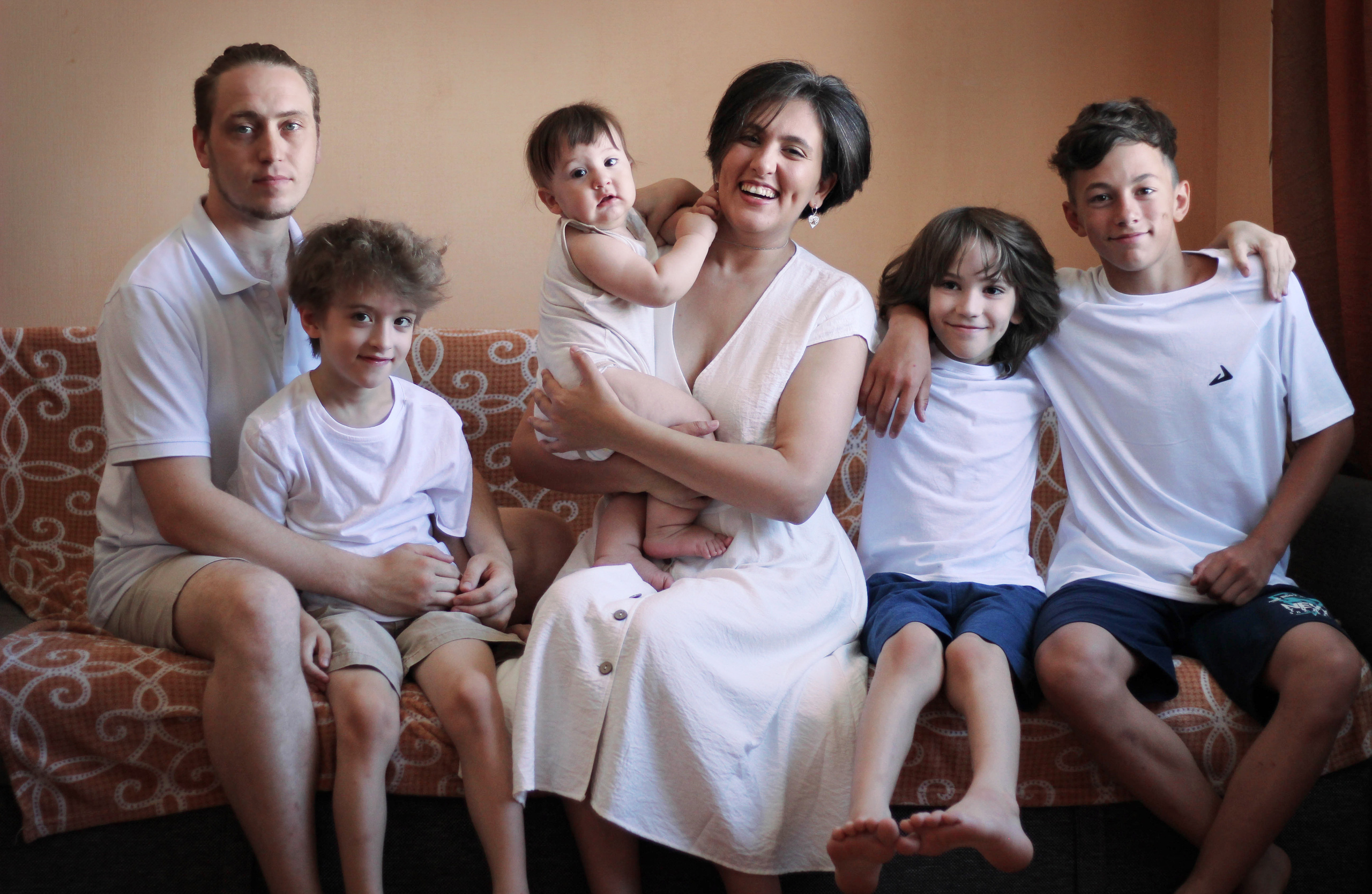 Семья Юлии и Михаила. Детский и семейный фотограф в Челябинске Логинова Валерия