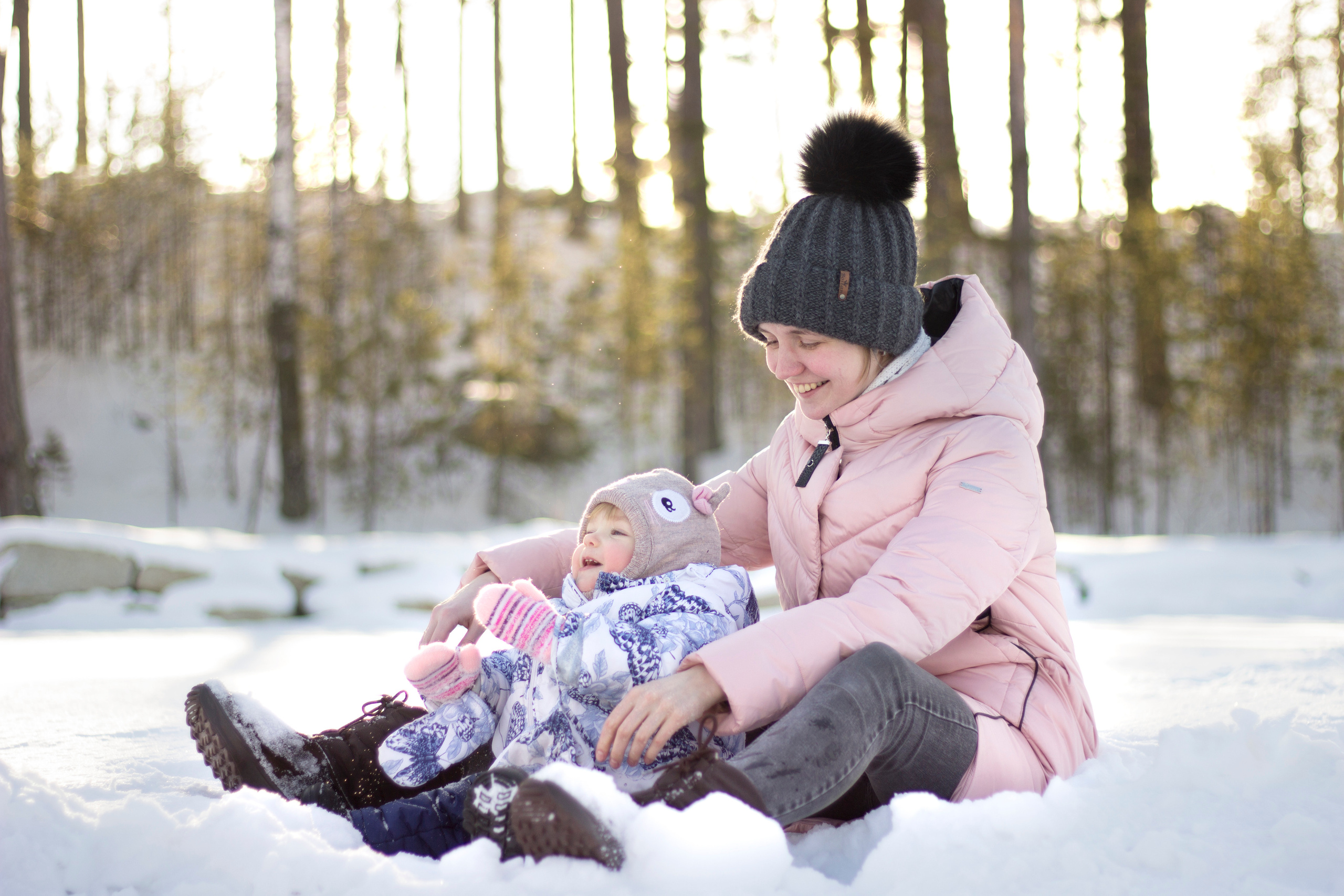 Зимняя съемка. Детский и семейный фотограф в Челябинске Логинова Валерия