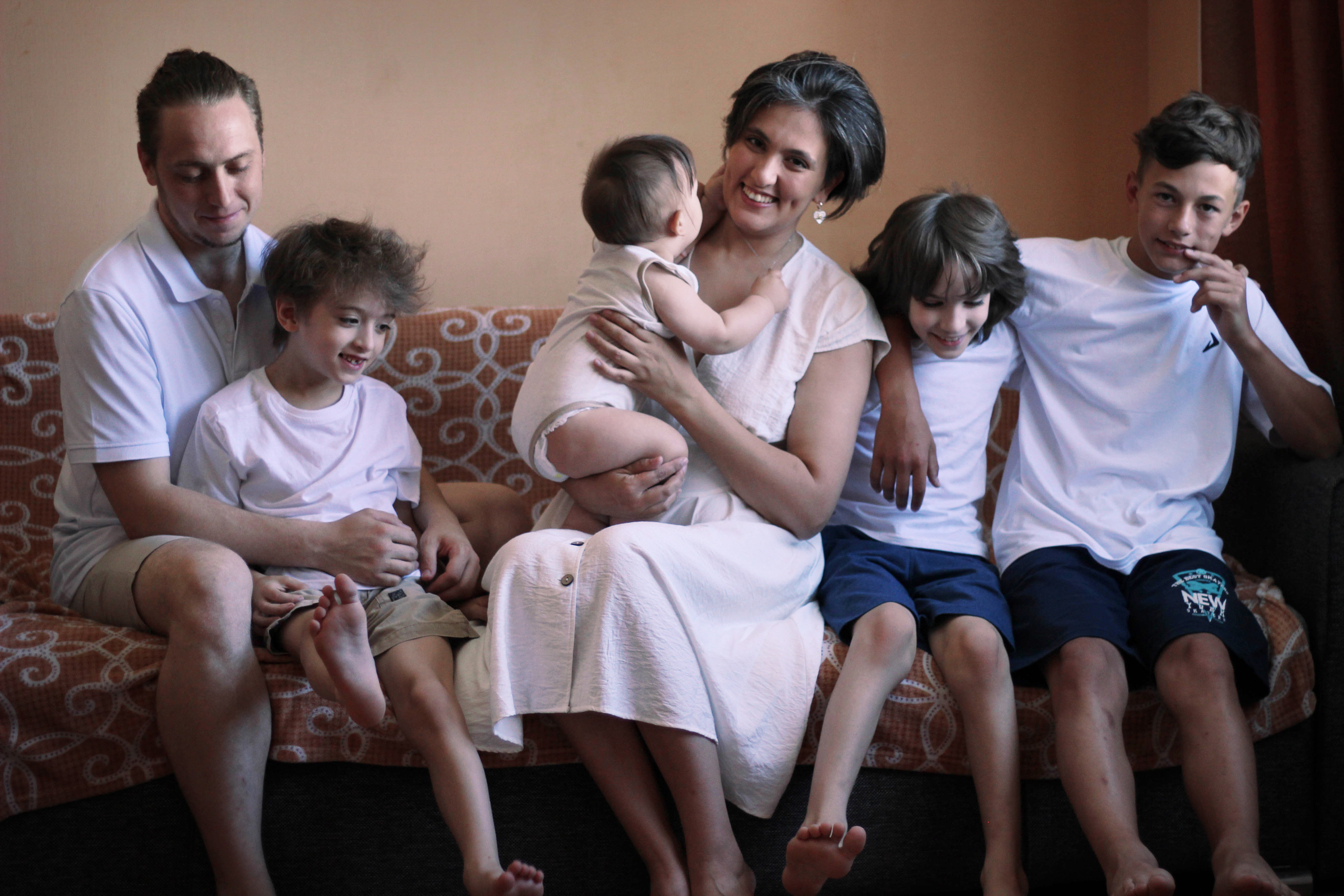 Семья Юлии и Михаила. Детский и семейный фотограф в Челябинске Логинова Валерия