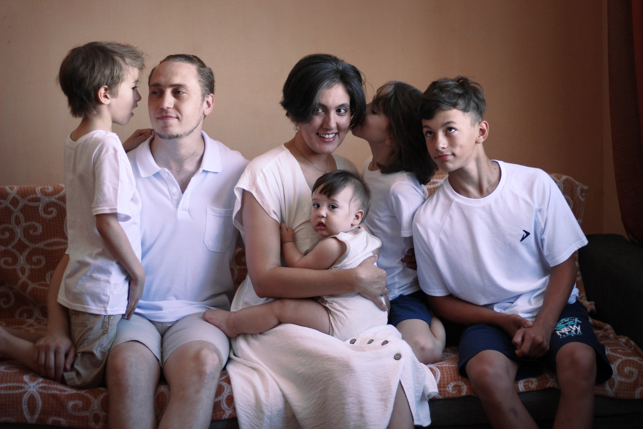 Семья Юлии и Михаила. Детский и семейный фотограф в Челябинске Логинова Валерия