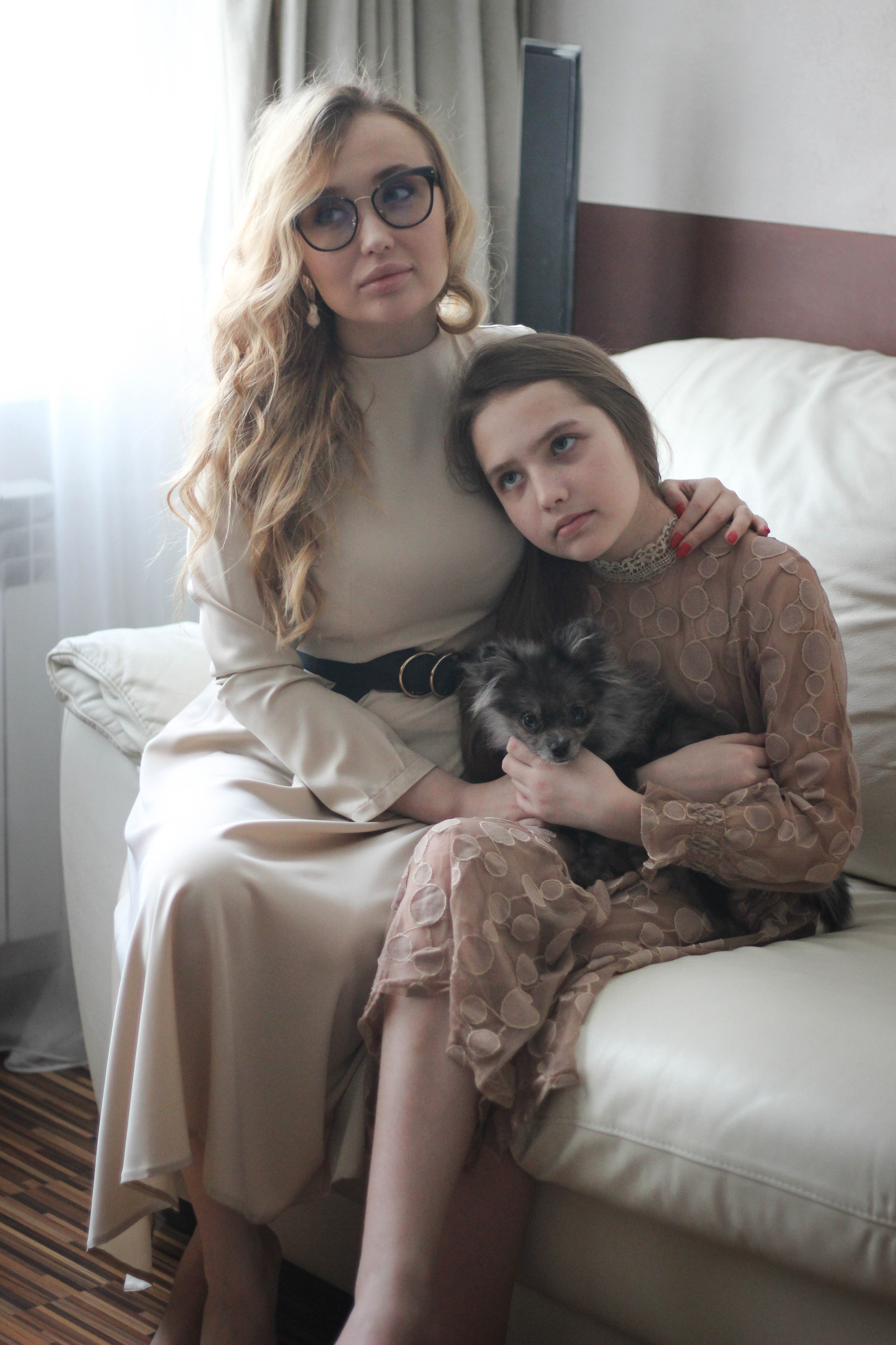 Семья Екатерины и Аксинии. Детский и семейный фотограф в Челябинске Логинова Валерия