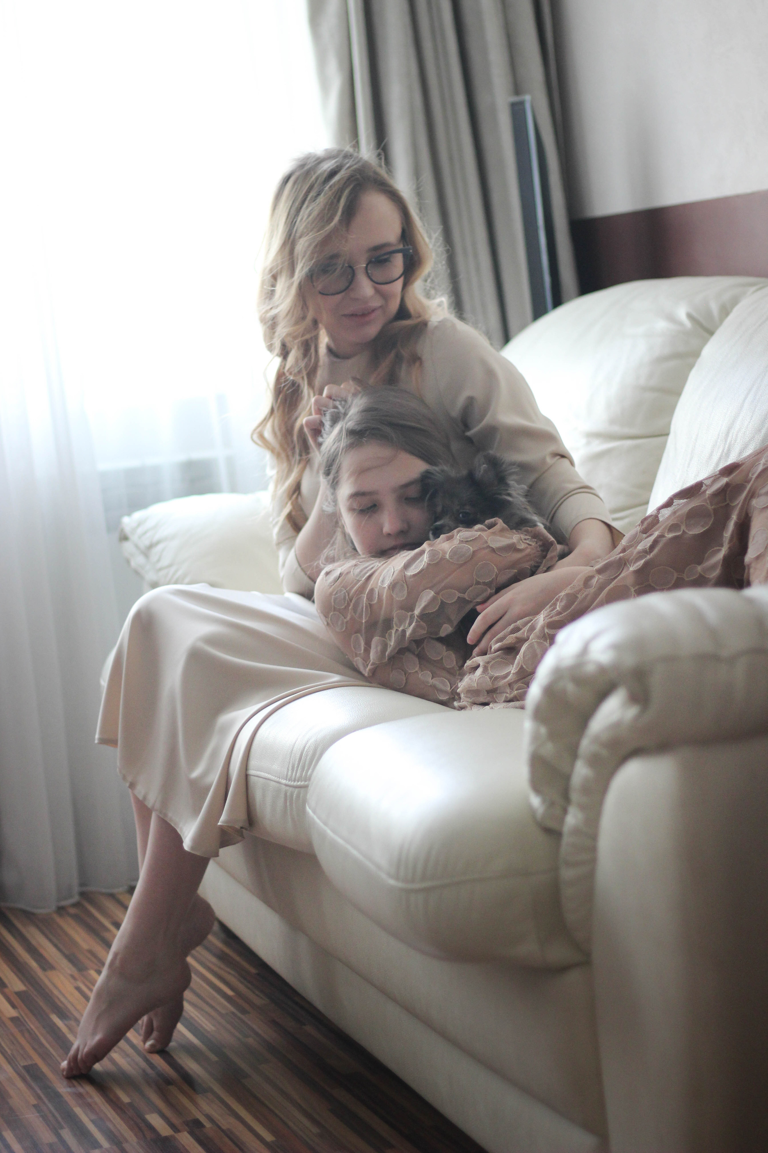 Семья Екатерины и Аксинии. Детский и семейный фотограф в Челябинске Логинова Валерия