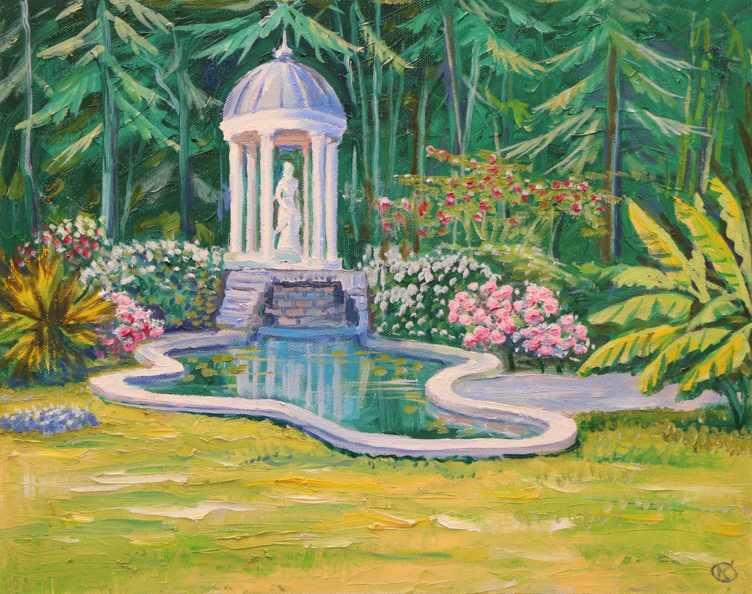 Крымский пейзаж. Продажа картин маслом на холсте в г. Ялта