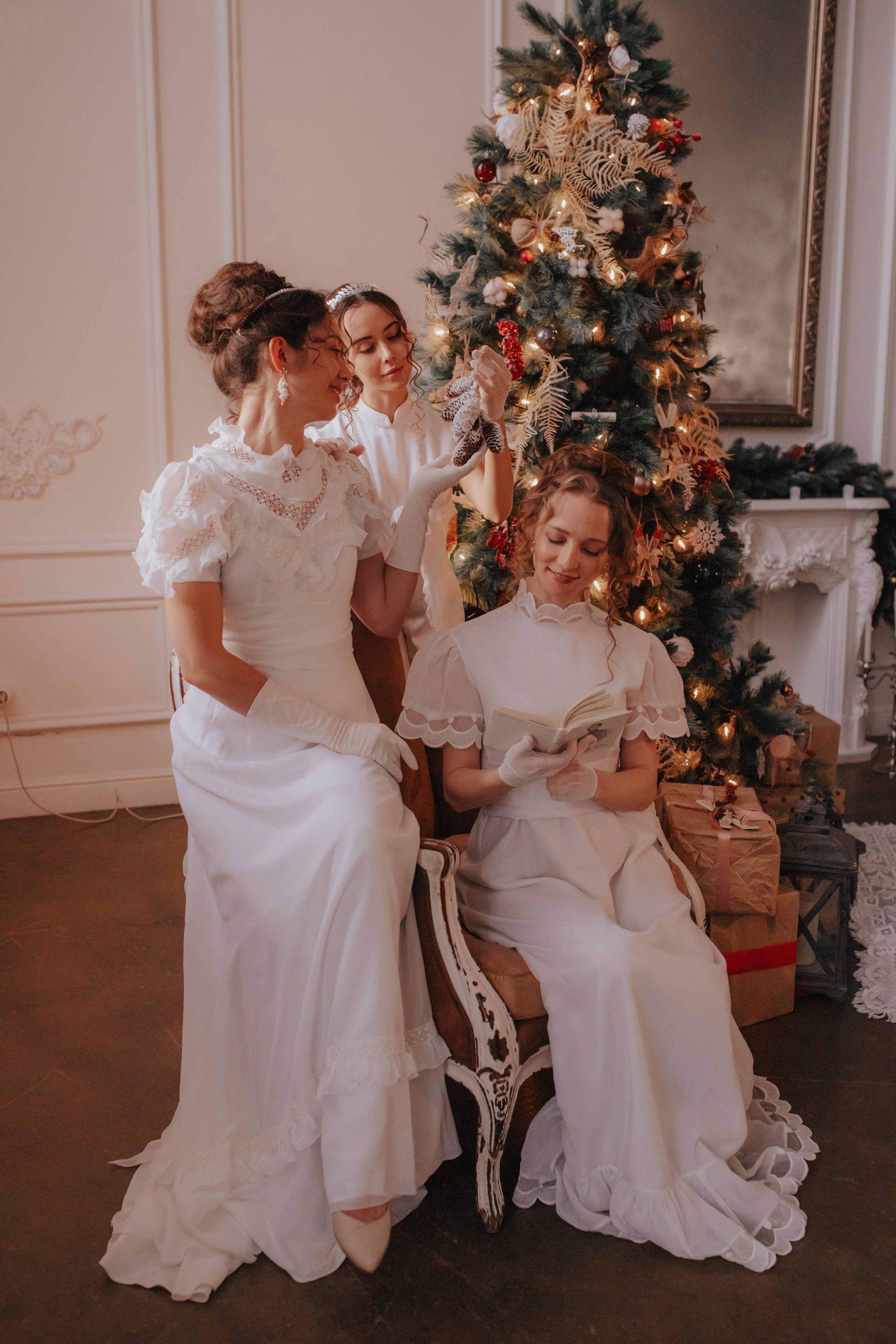 Рождественские истории. Художественная винтажная фотография