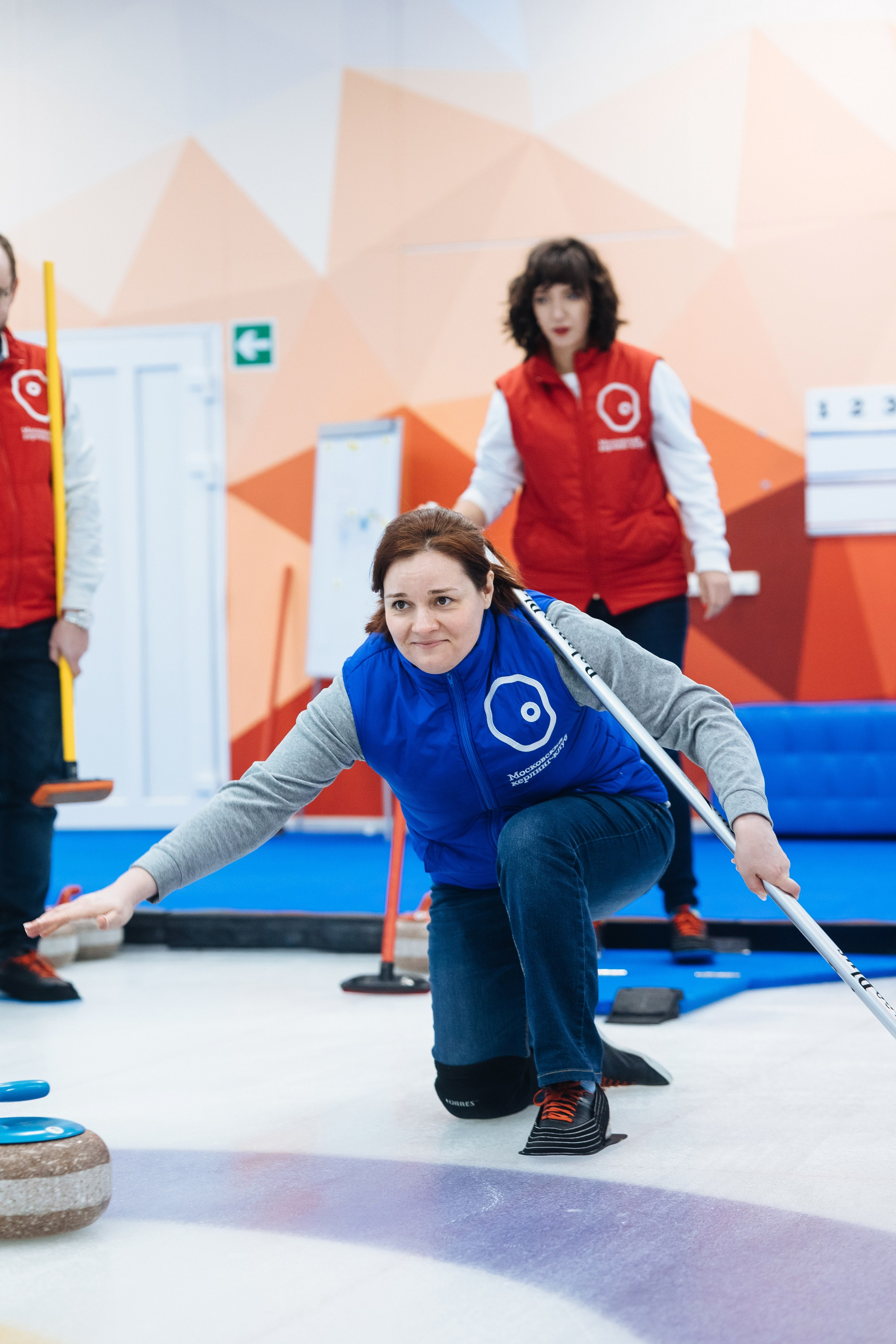 Корпоратив в кёрлинге. Свадебный и семейный фотограф Екатерина Иванова