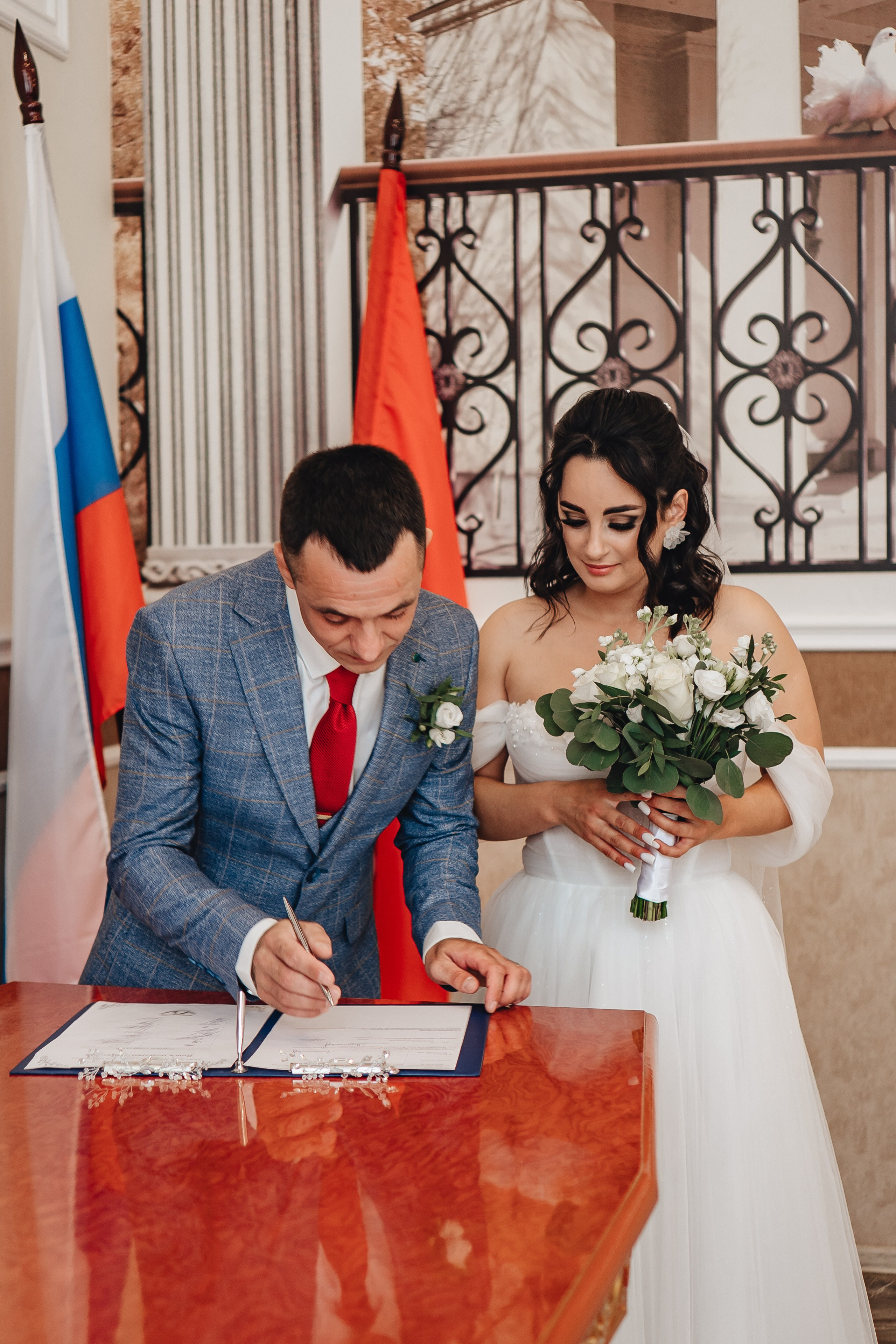 СВАДЕБНАЯ СЬЕМКА В ЗАГСЕ НА МОСКОВСКОМ ПРОСПЕКТЕ. Профессиональный фотограф, Санкт-Петербург — Виктория Богомолова