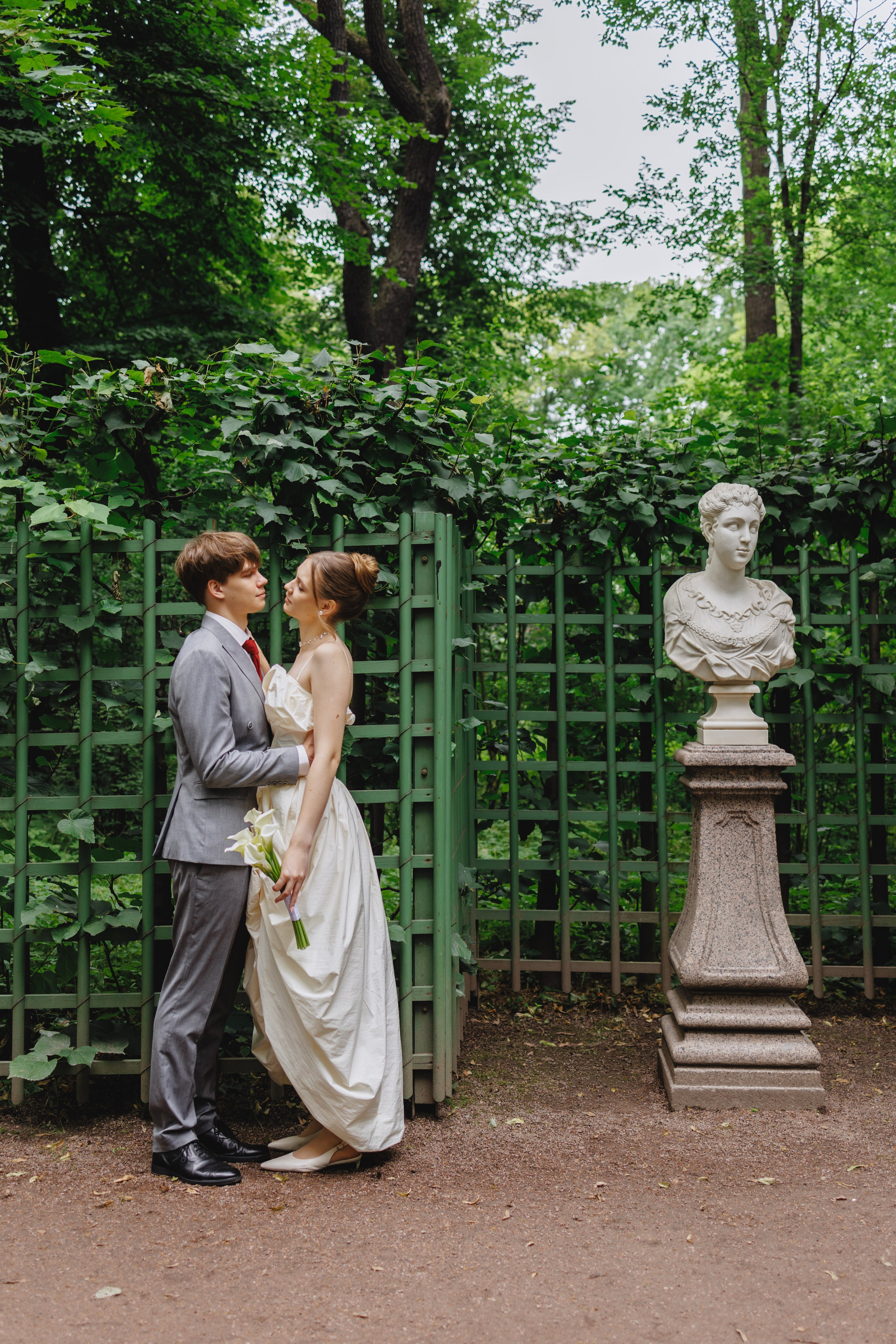 Артем Варвара, Летний сад. Боженова Елена фотограф Санкт-Петербург