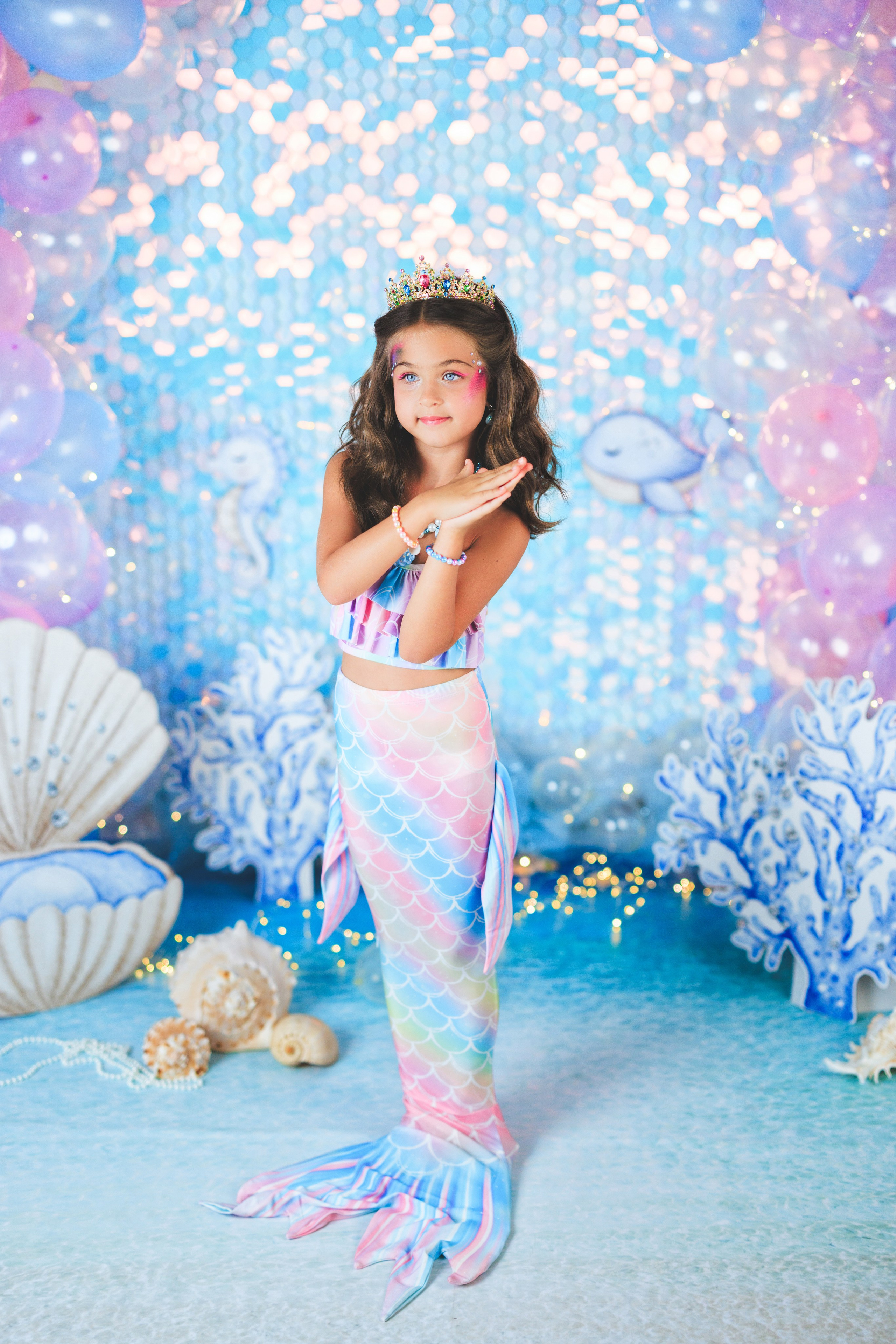 Детская фотосессия в образе «РУСАЛОЧКА», город Краснодар. Семейный и детский фотограф в Краснодаре Анна Трашкова