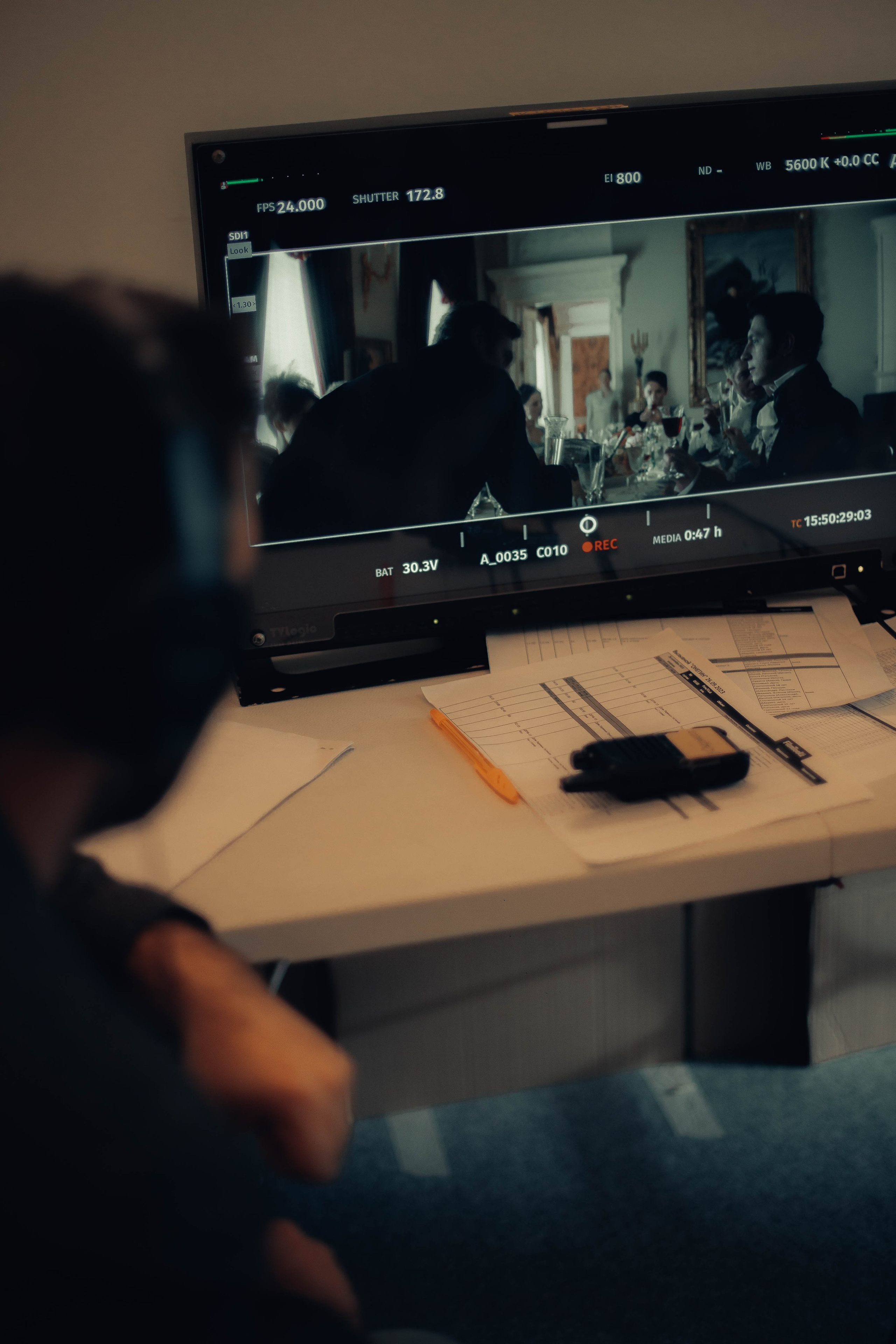 Бэкстейдж с фильма «Онегин». Фотограф Veronika Potaseva