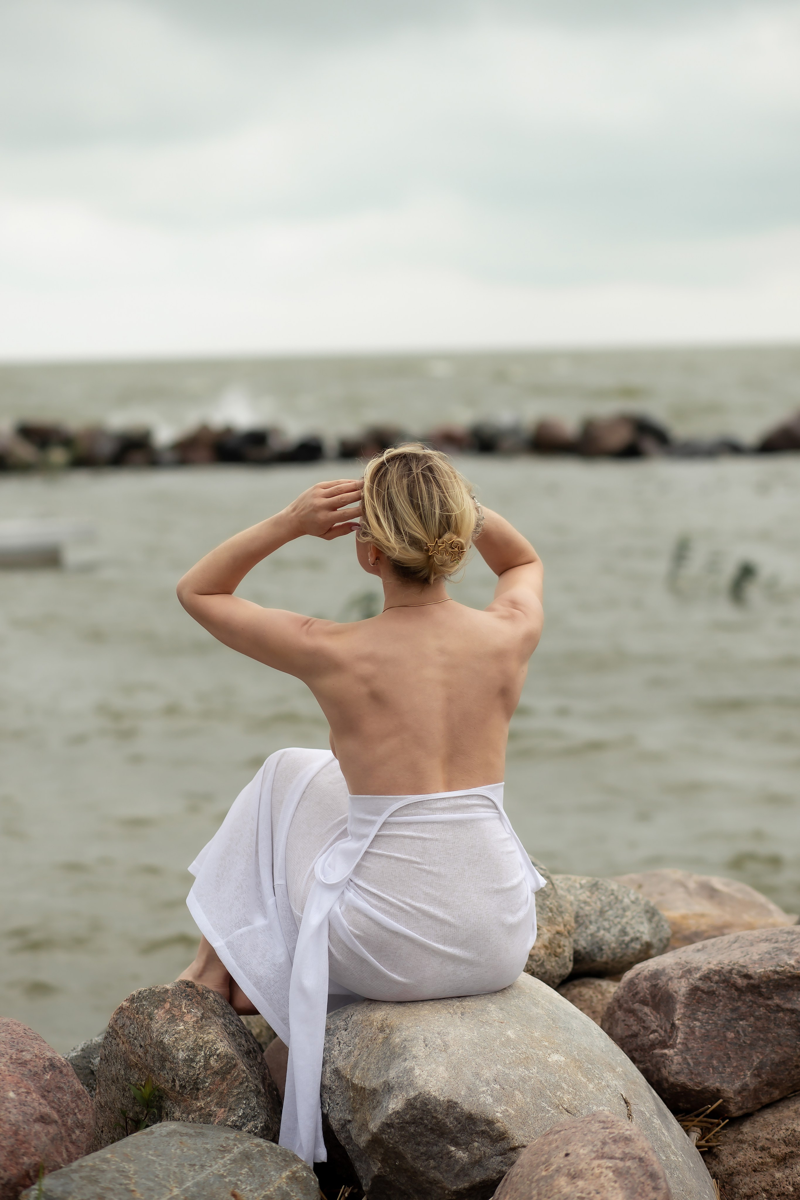 Катя. Маяк в Заливино. Фотограф в Калининграде Решетникова Алина