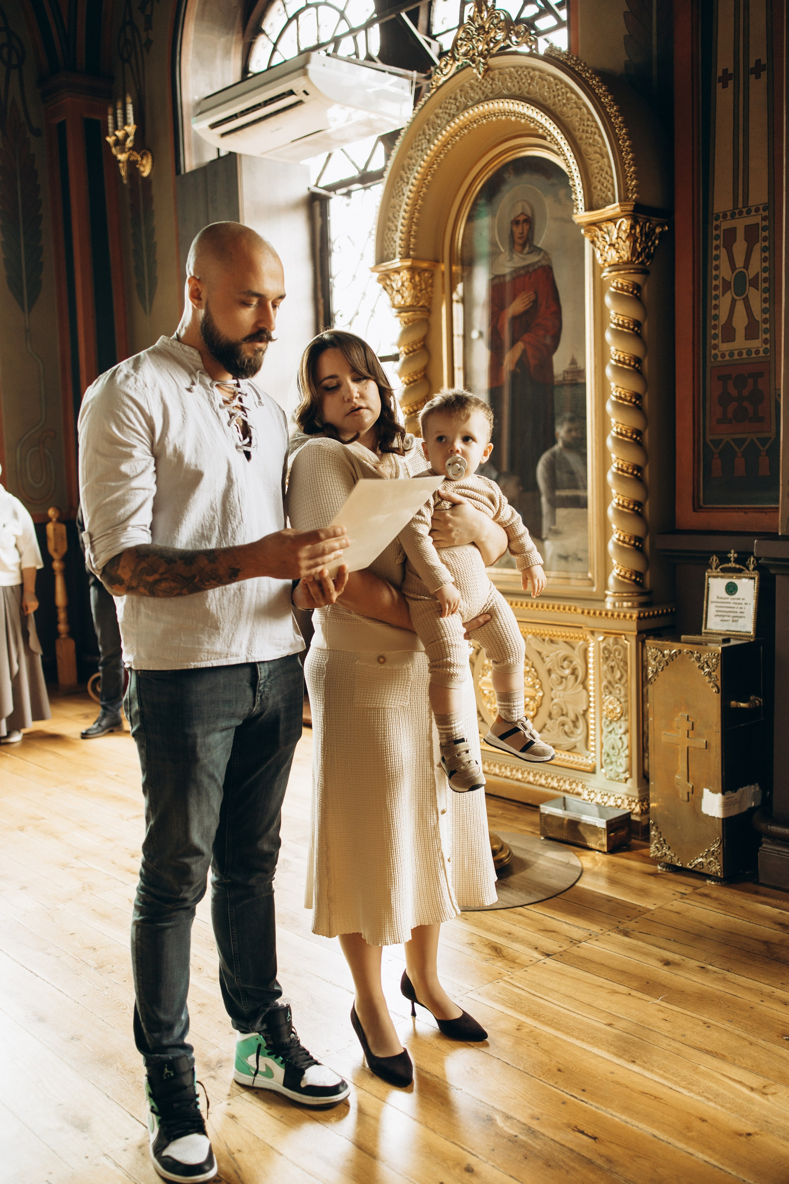 Таинство крещения Матвея. Самый теплый фотограф в Краснодаре Рябоконь Ксения