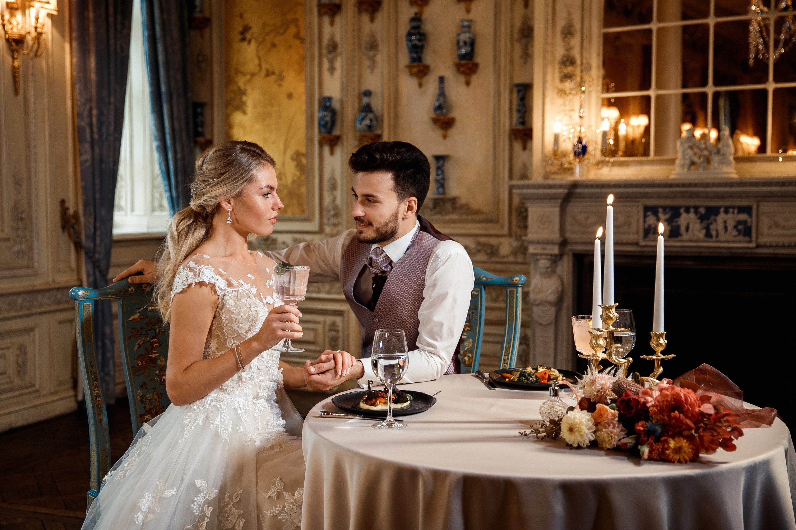 АРХИВ Турандот: фотосессия и свадебный ужин Глеба и Анны. Свадебный фотограф Москва