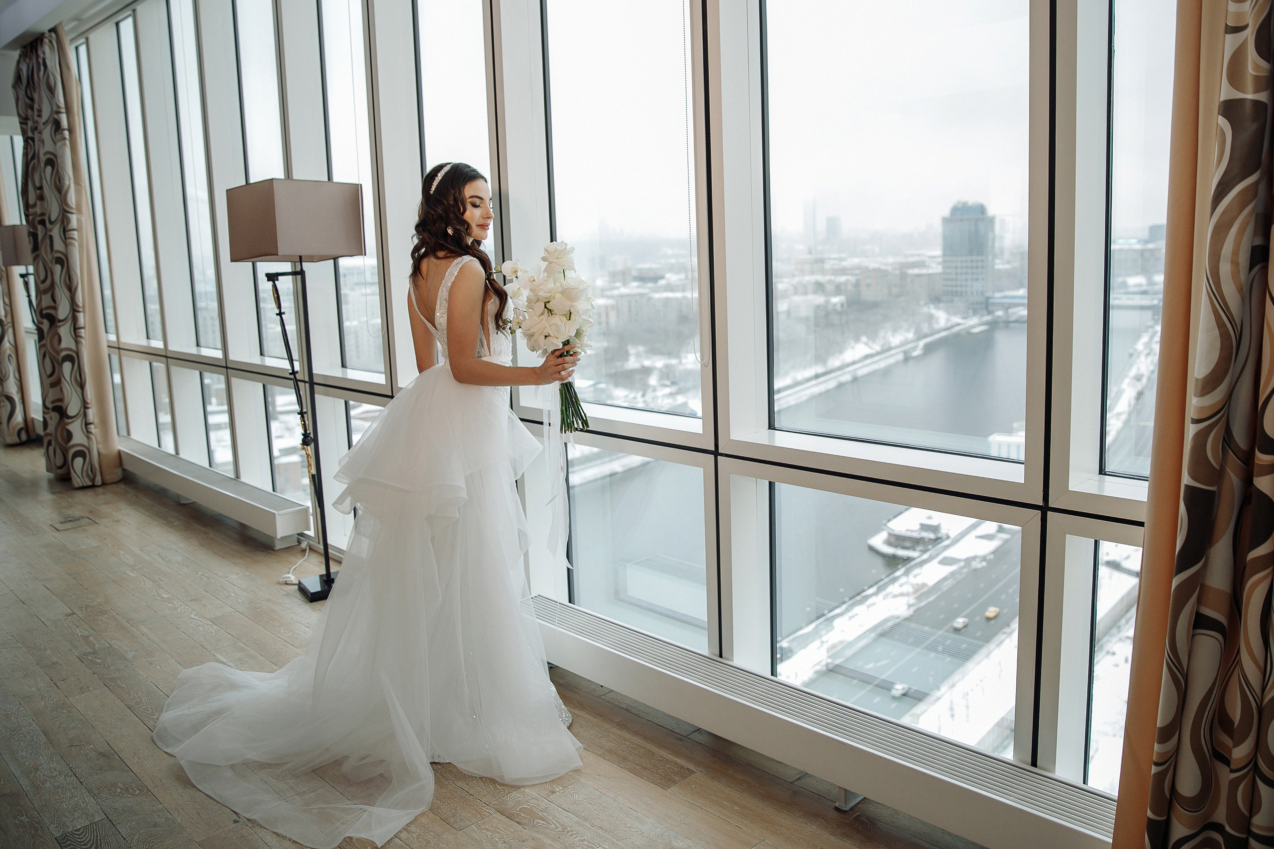 АРХИВ Олеся и Сергей в отеле Кроун ПЛАЗА. Свадебный фотограф Москва