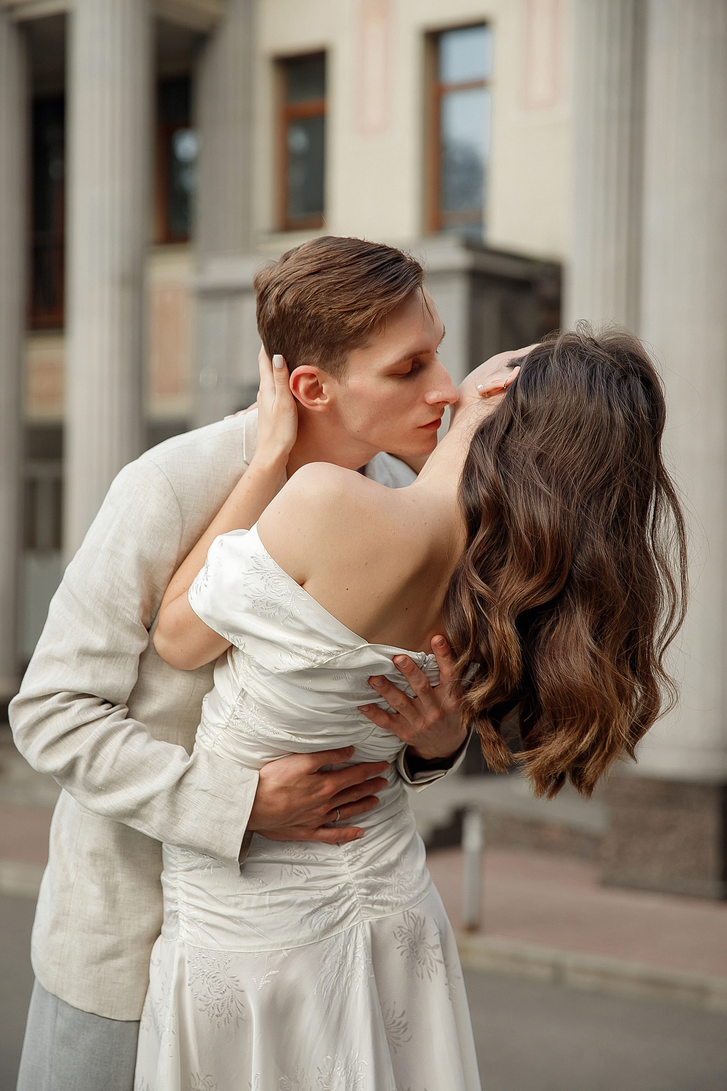 Торжественная регистрация Катерины и Виктора в усадьбе Спиридонова. Свадебный фотограф Москва