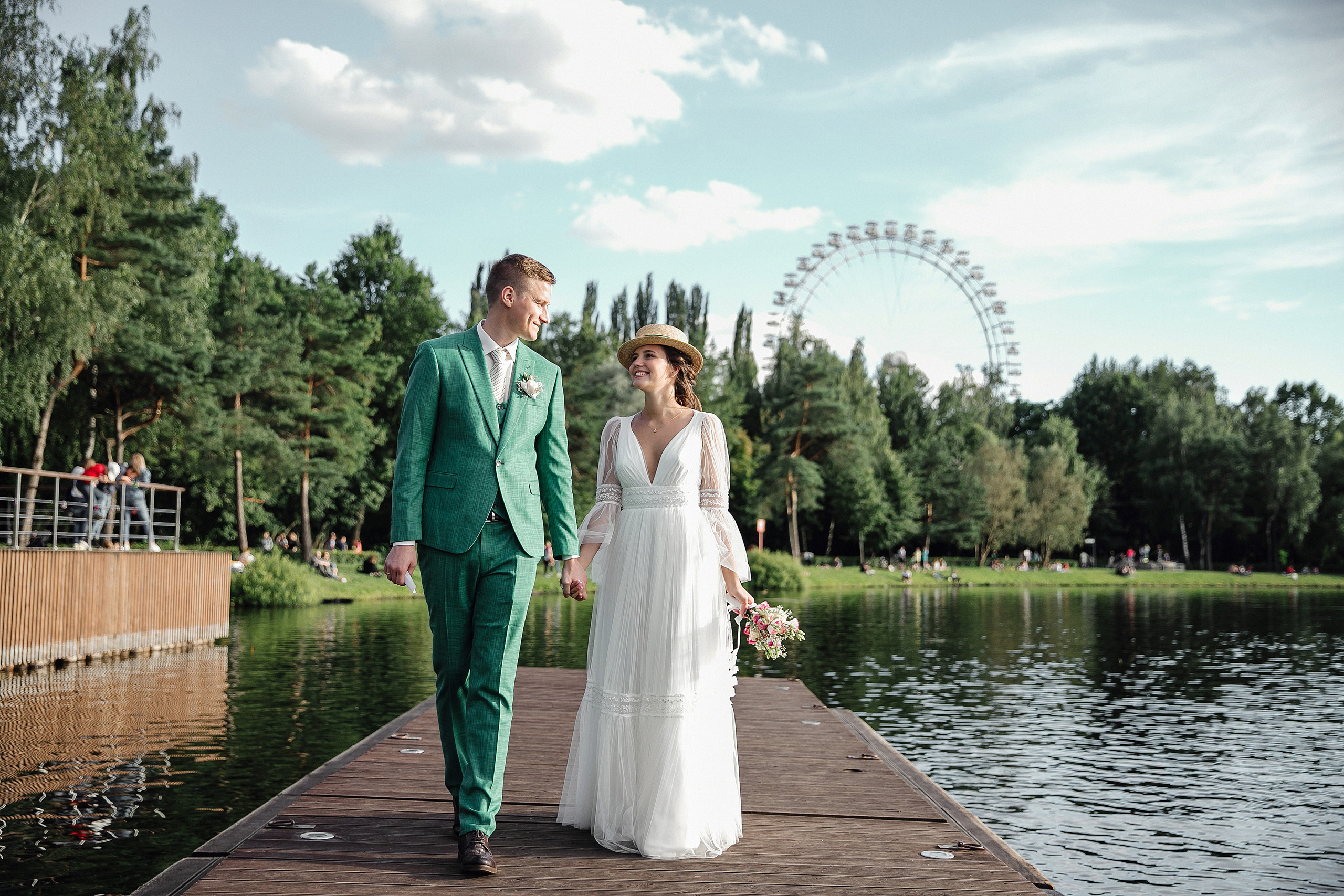 АРХИВ Светлана и Марк: Измайловский остров. Свадебный фотограф Москва