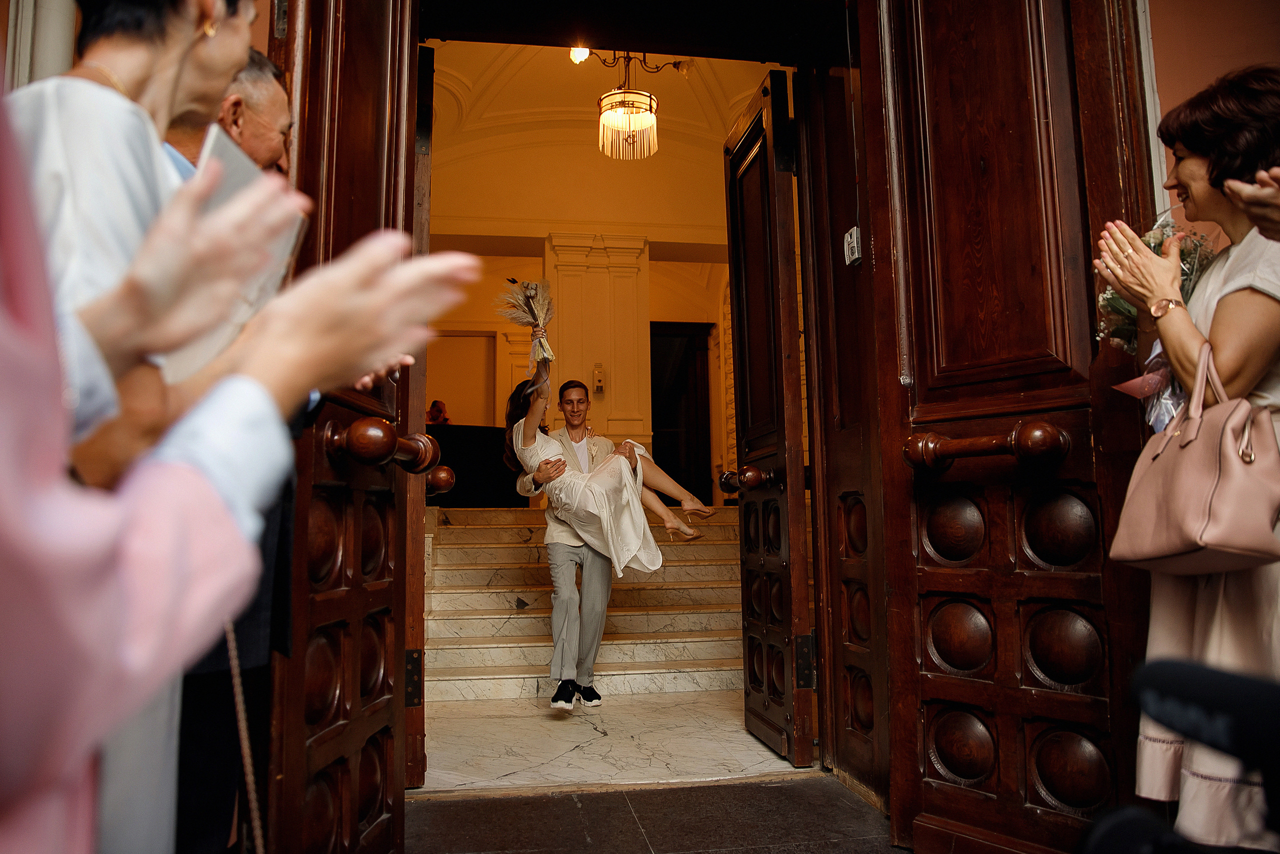 Торжественная регистрация Катерины и Виктора в усадьбе Спиридонова. Свадебный фотограф Москва