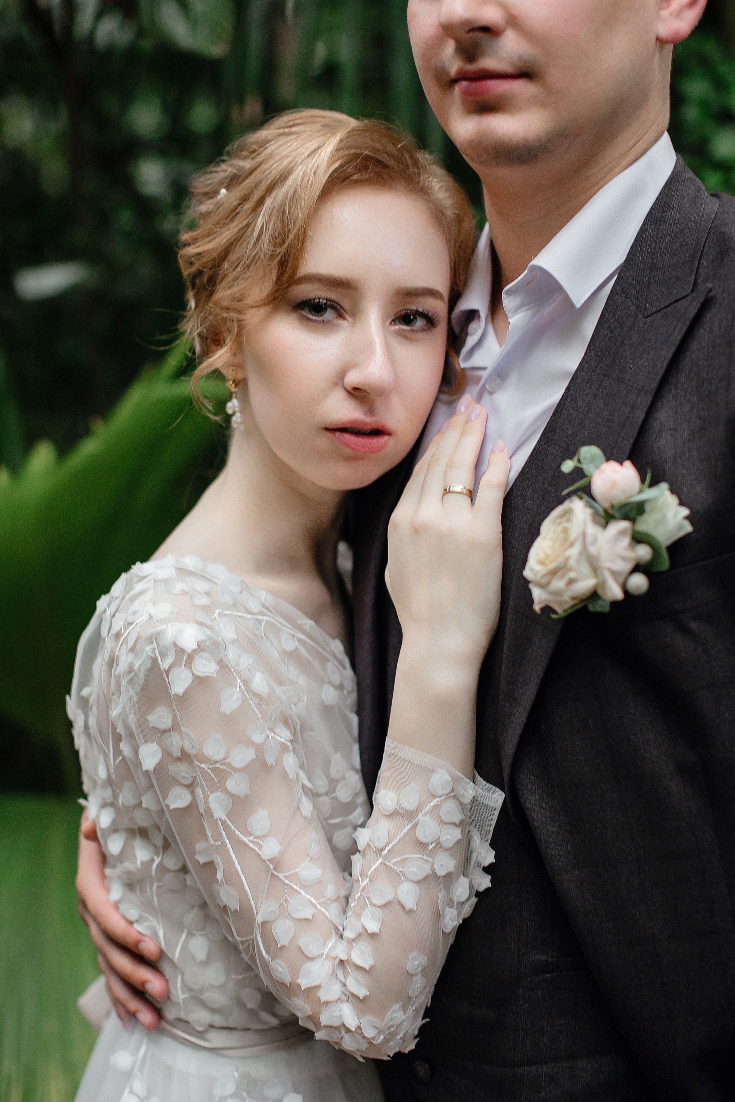 АРХИВ Елена и Антон. Ботанический САД. Свадебный фотограф Москва