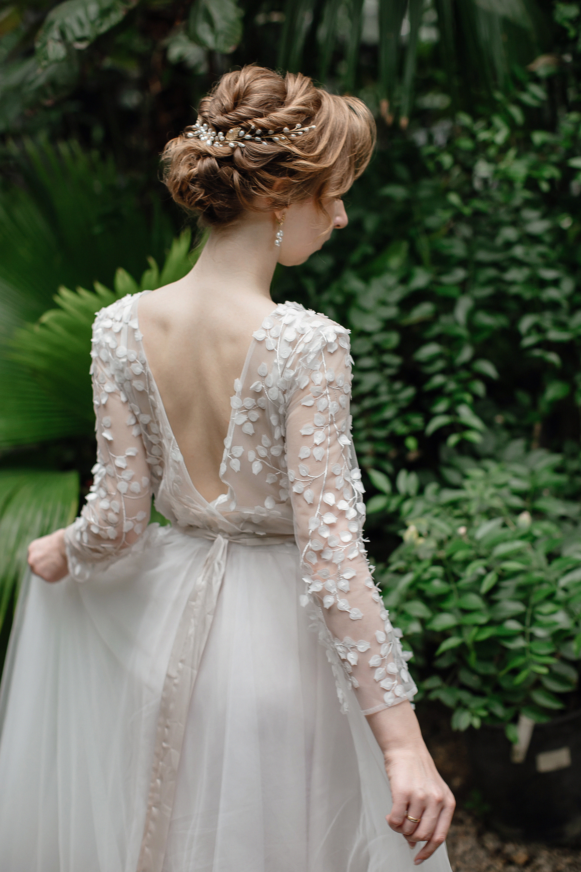 АРХИВ Елена и Антон. Ботанический САД. Свадебный фотограф Москва