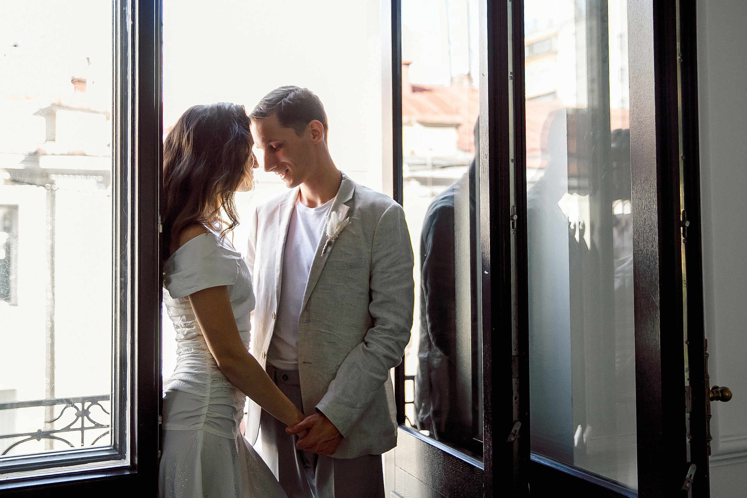 Торжественная регистрация Катерины и Виктора в усадьбе Спиридонова. Свадебный фотограф Москва