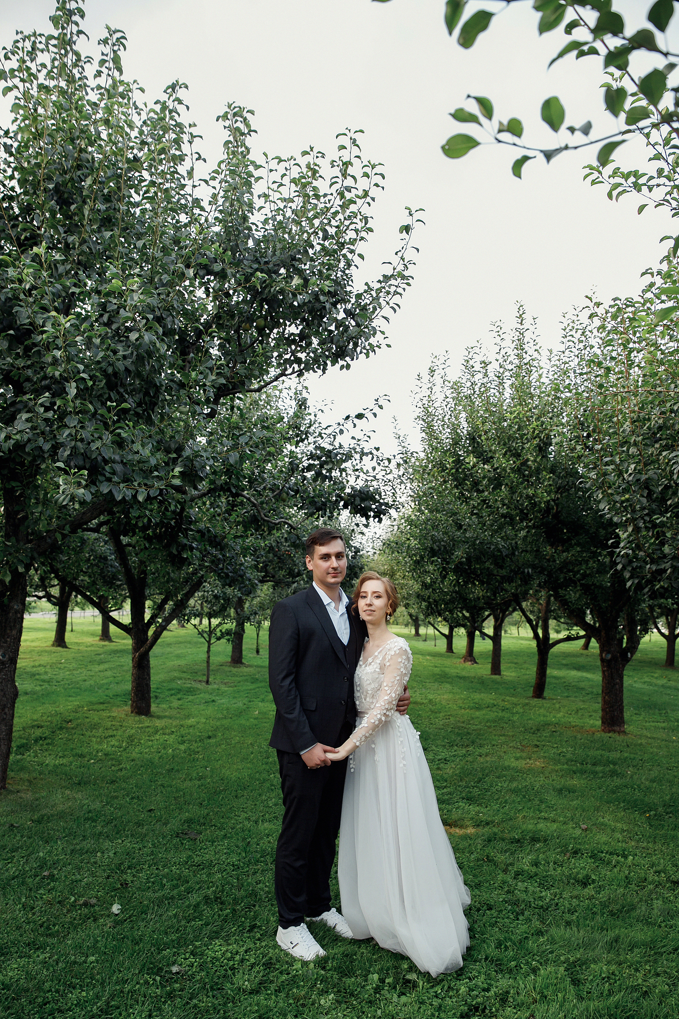 АРХИВ Елена и Антон. Ботанический САД. Свадебный фотограф Москва