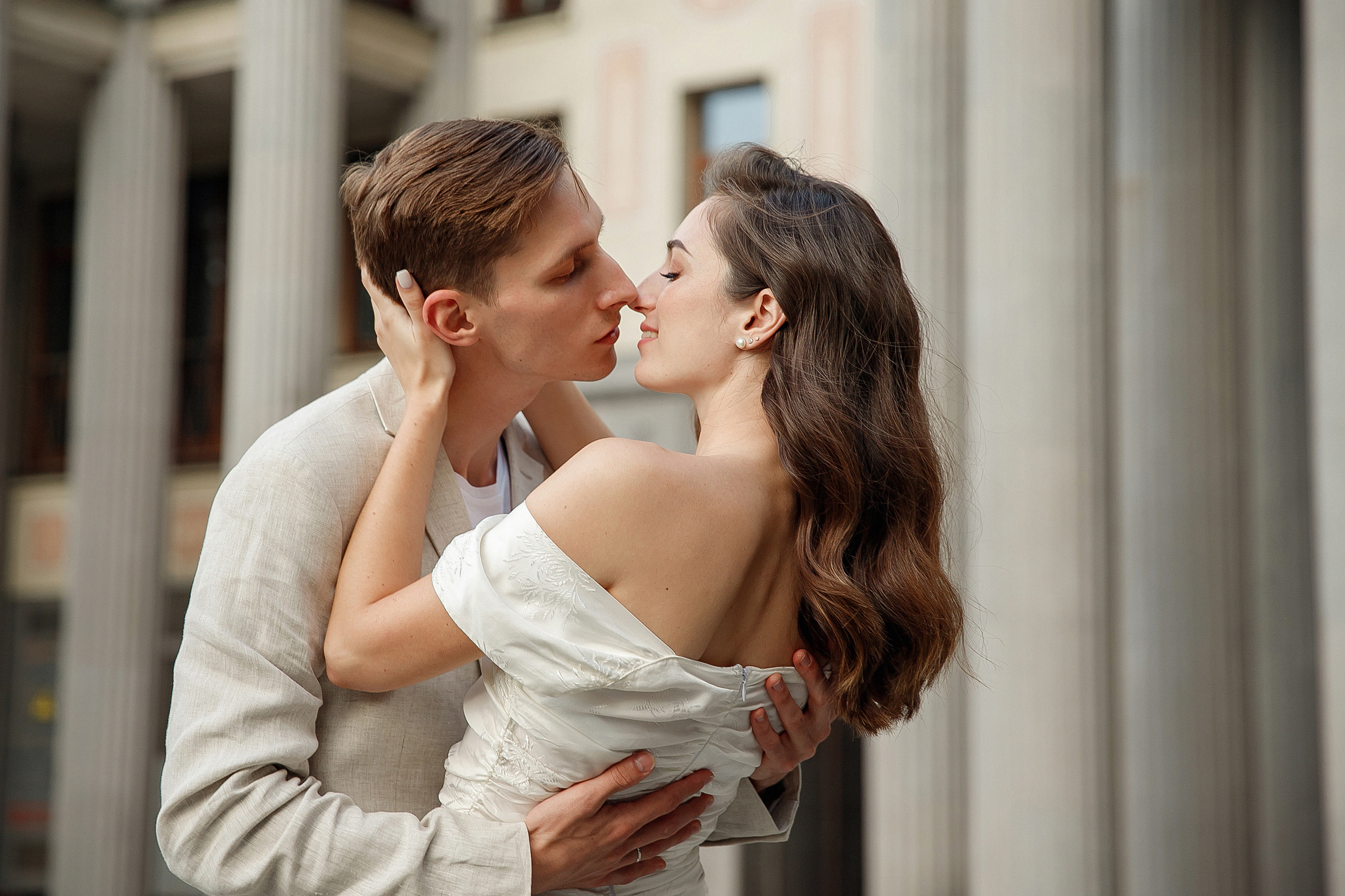 Торжественная регистрация Катерины и Виктора в усадьбе Спиридонова. Свадебный фотограф Москва