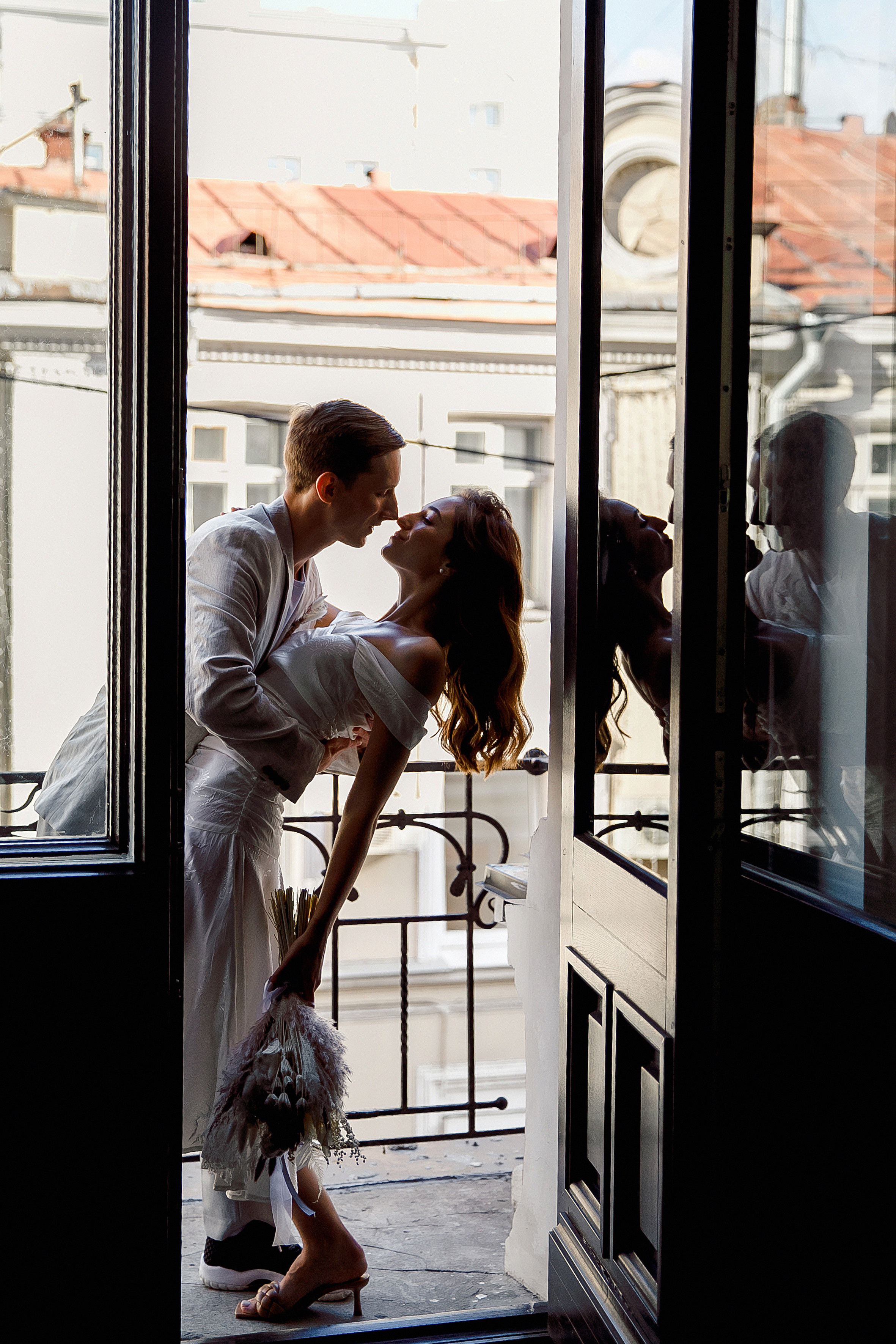 Торжественная регистрация Катерины и Виктора в усадьбе Спиридонова. Свадебный фотограф Москва