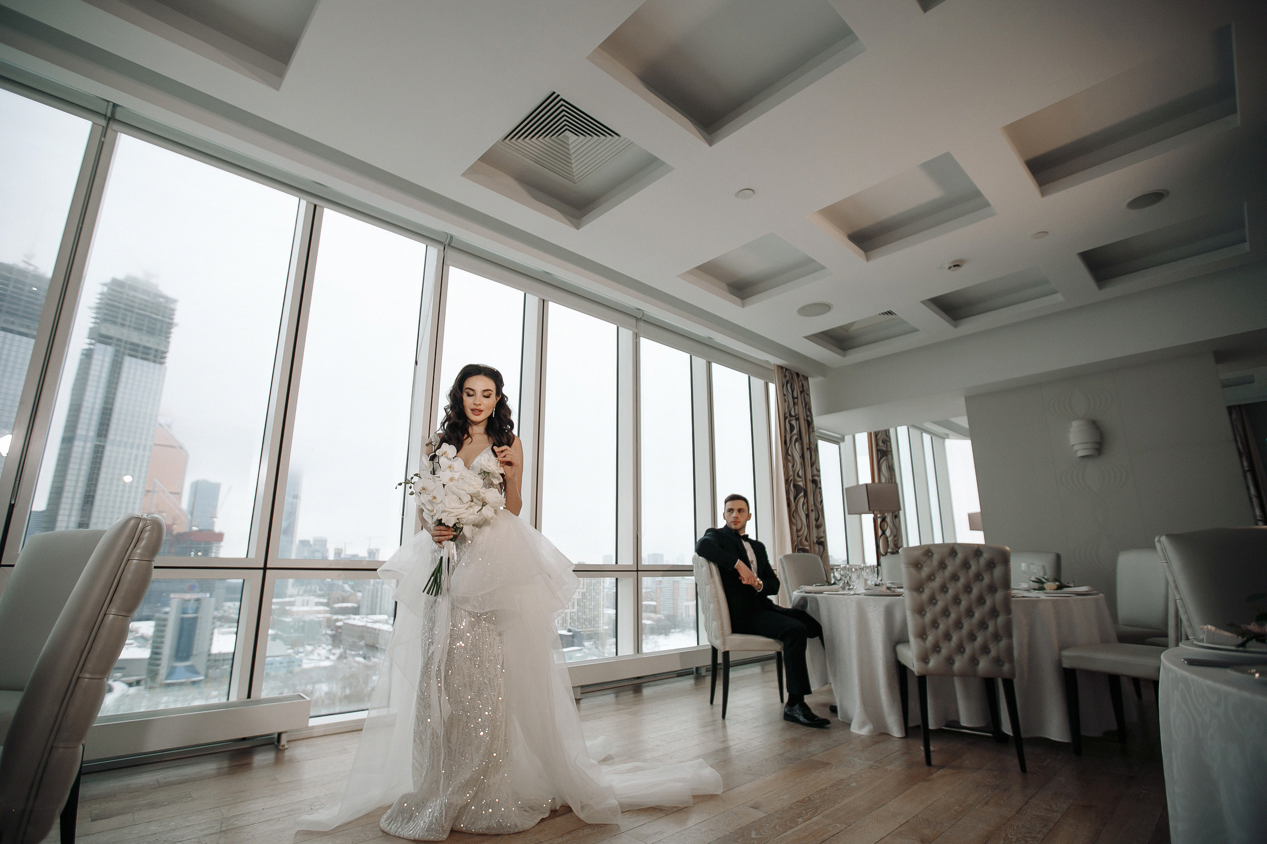 АРХИВ Олеся и Сергей в отеле Кроун ПЛАЗА. Свадебный фотограф Москва