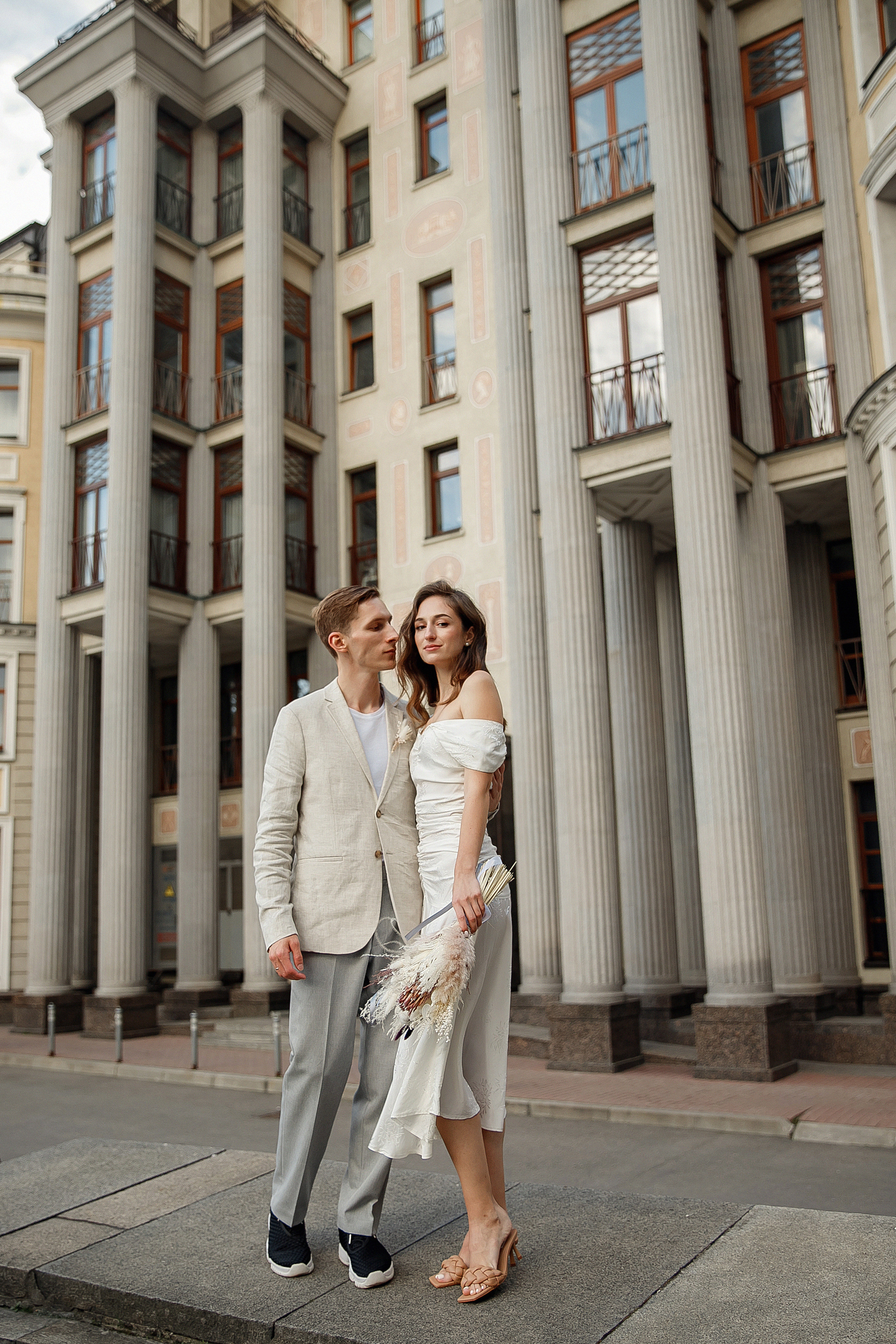 Торжественная регистрация Катерины и Виктора в усадьбе Спиридонова. Свадебный фотограф Москва