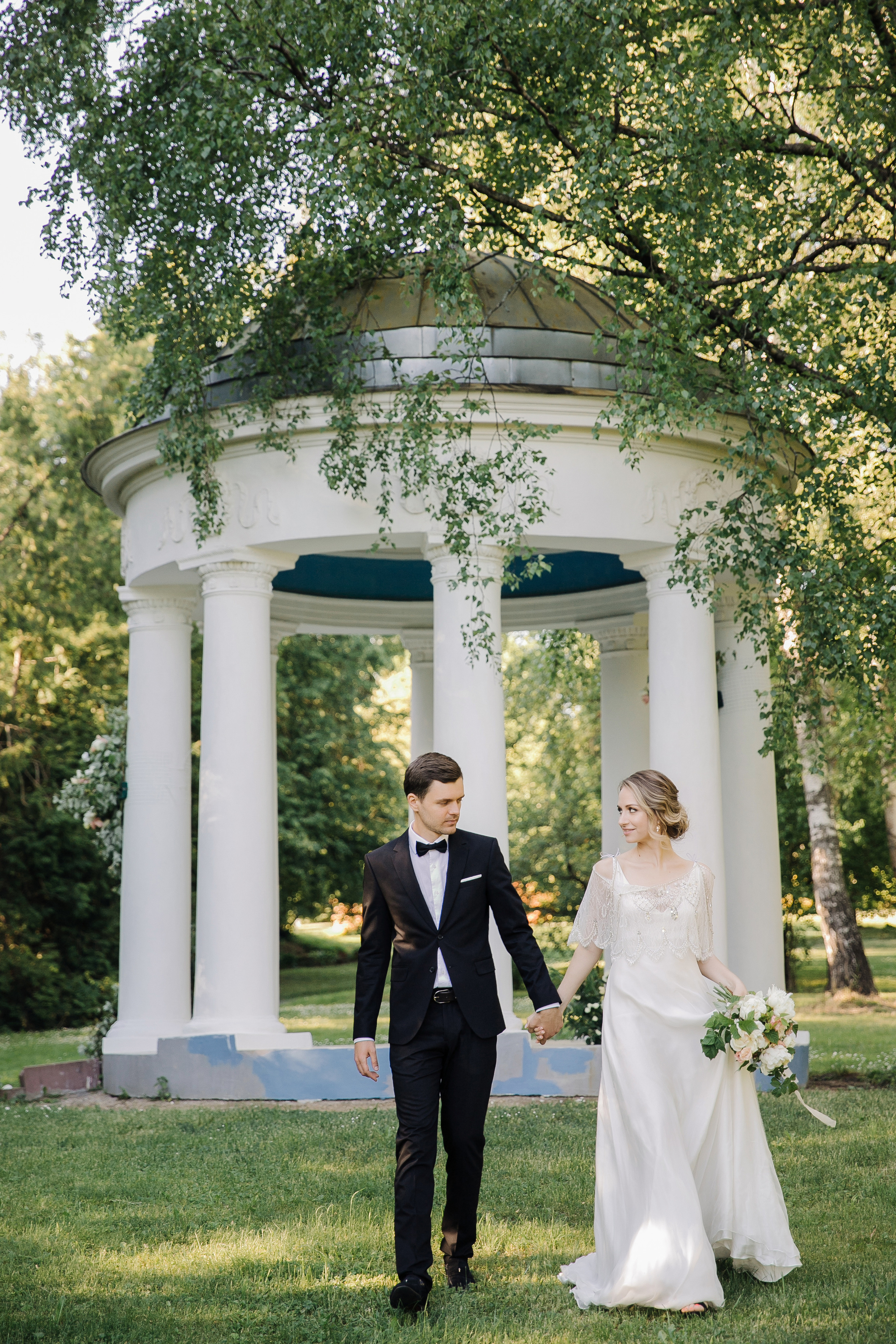 АРХИВ Анастасия и Сергей в парк-отеле МОРОЗОВКА. Свадебный фотограф Москва