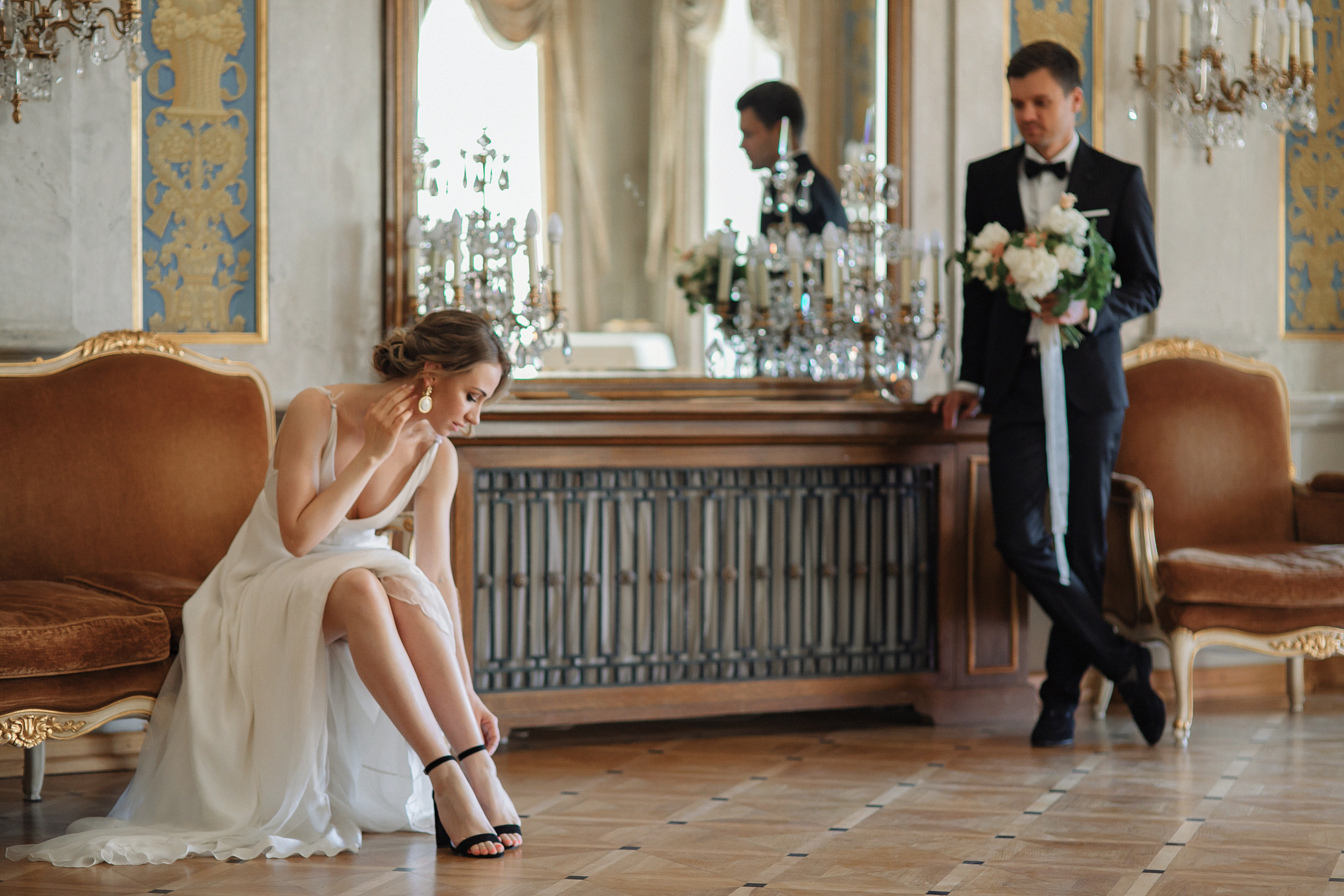 АРХИВ Анастасия и Сергей в парк-отеле МОРОЗОВКА. Свадебный фотограф Москва