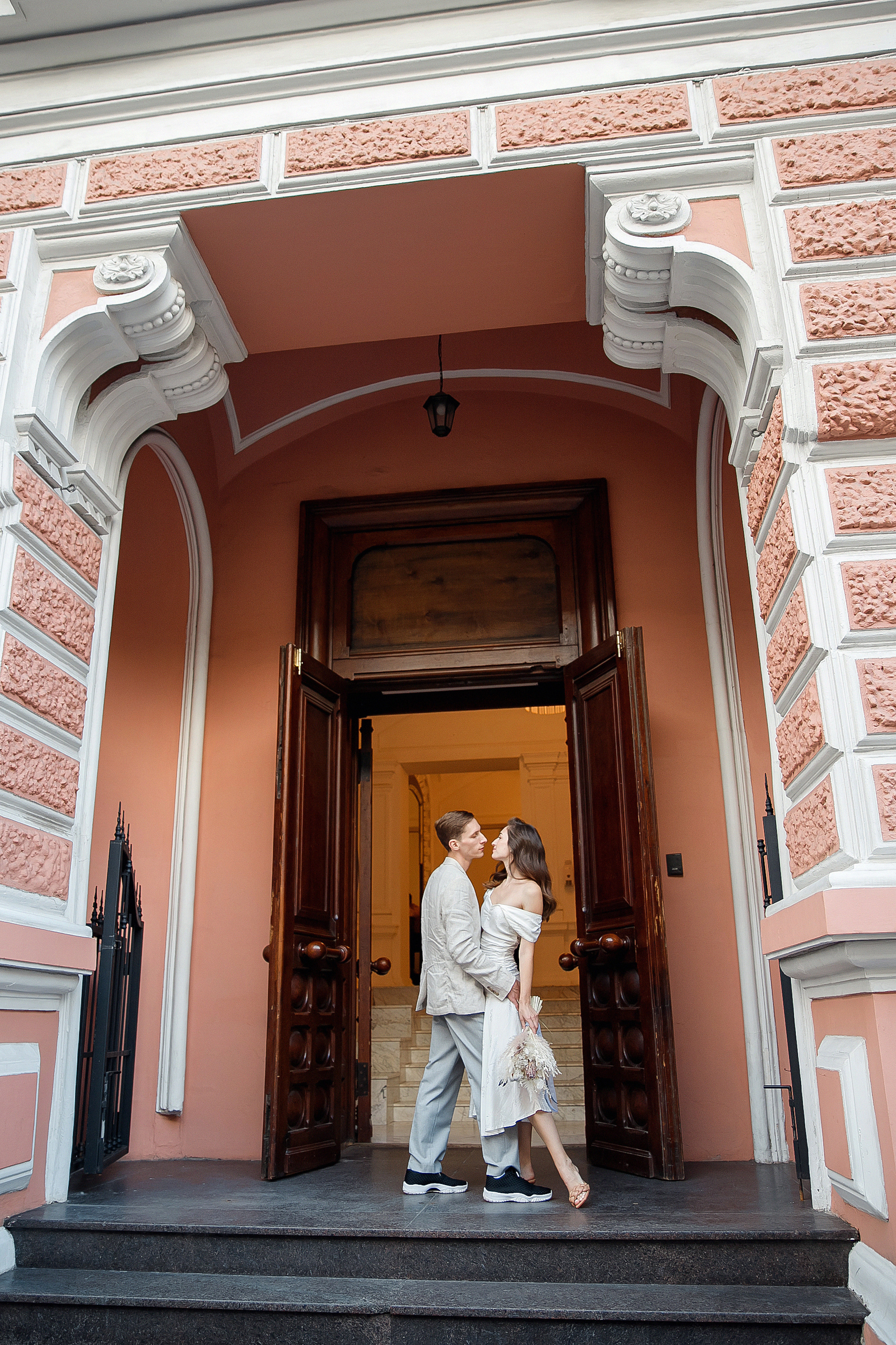 Торжественная регистрация Катерины и Виктора в усадьбе Спиридонова. Свадебный фотограф Москва