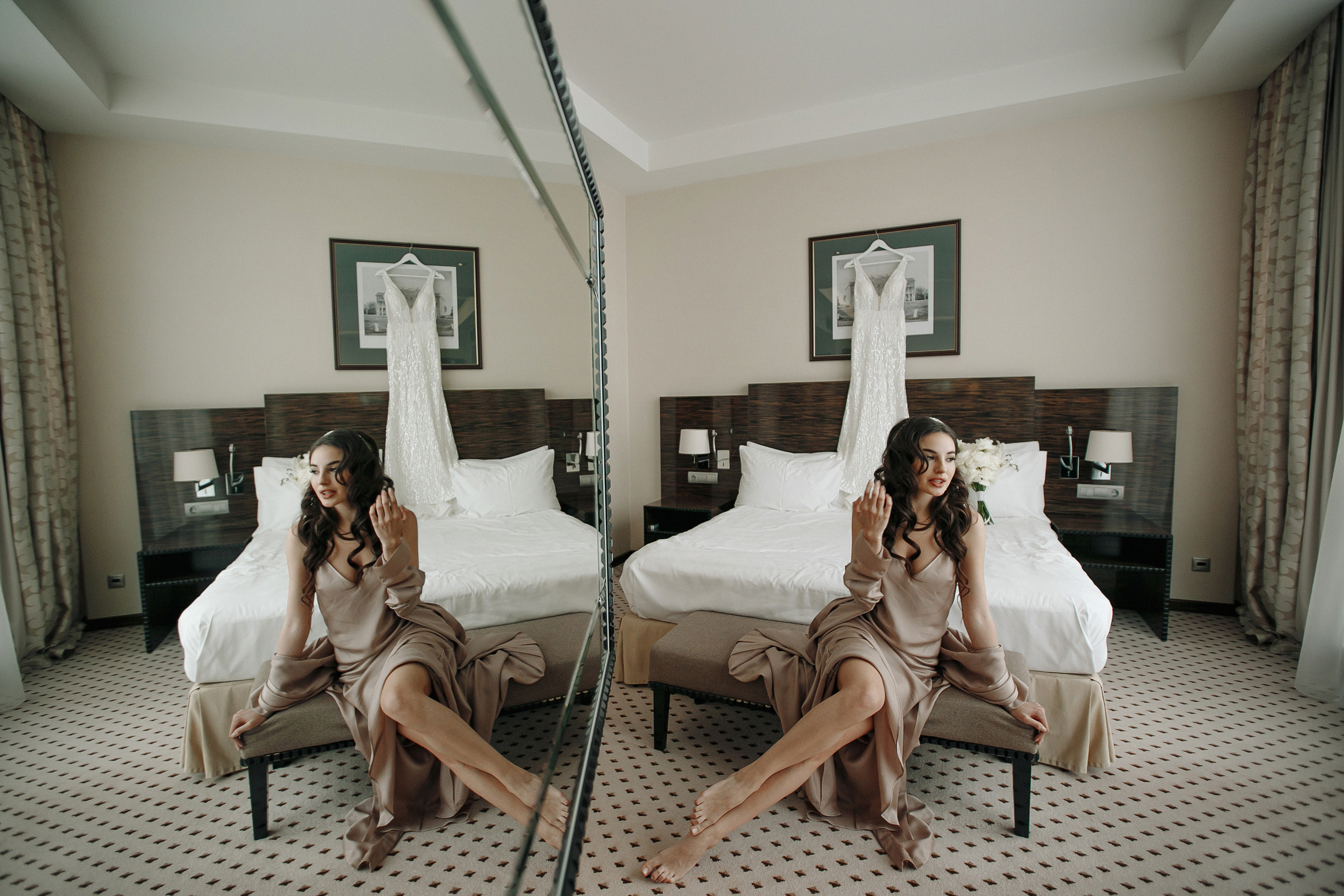 АРХИВ Олеся и Сергей в отеле Кроун ПЛАЗА. Свадебный фотограф Москва