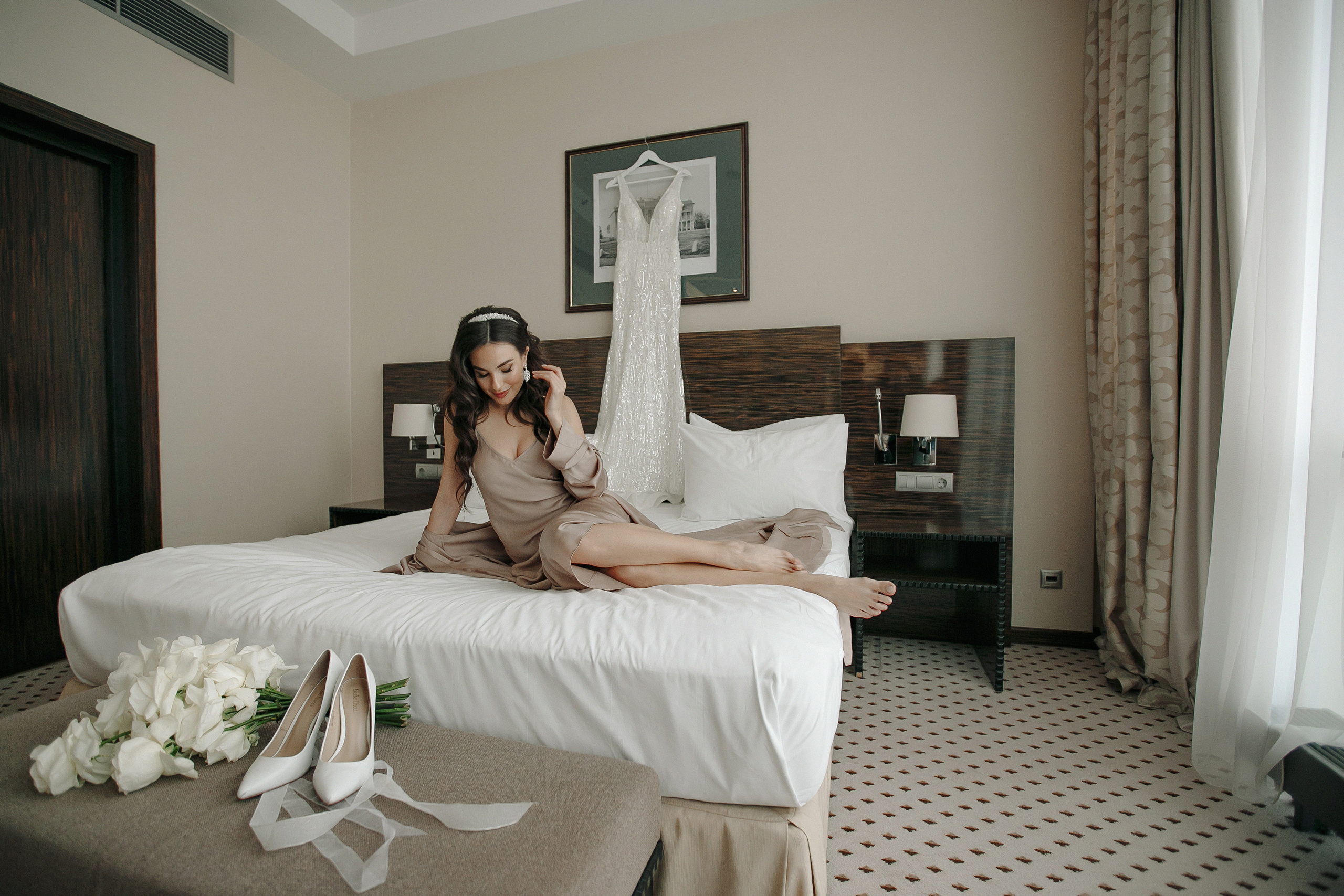 АРХИВ Олеся и Сергей в отеле Кроун ПЛАЗА. Свадебный фотограф Москва